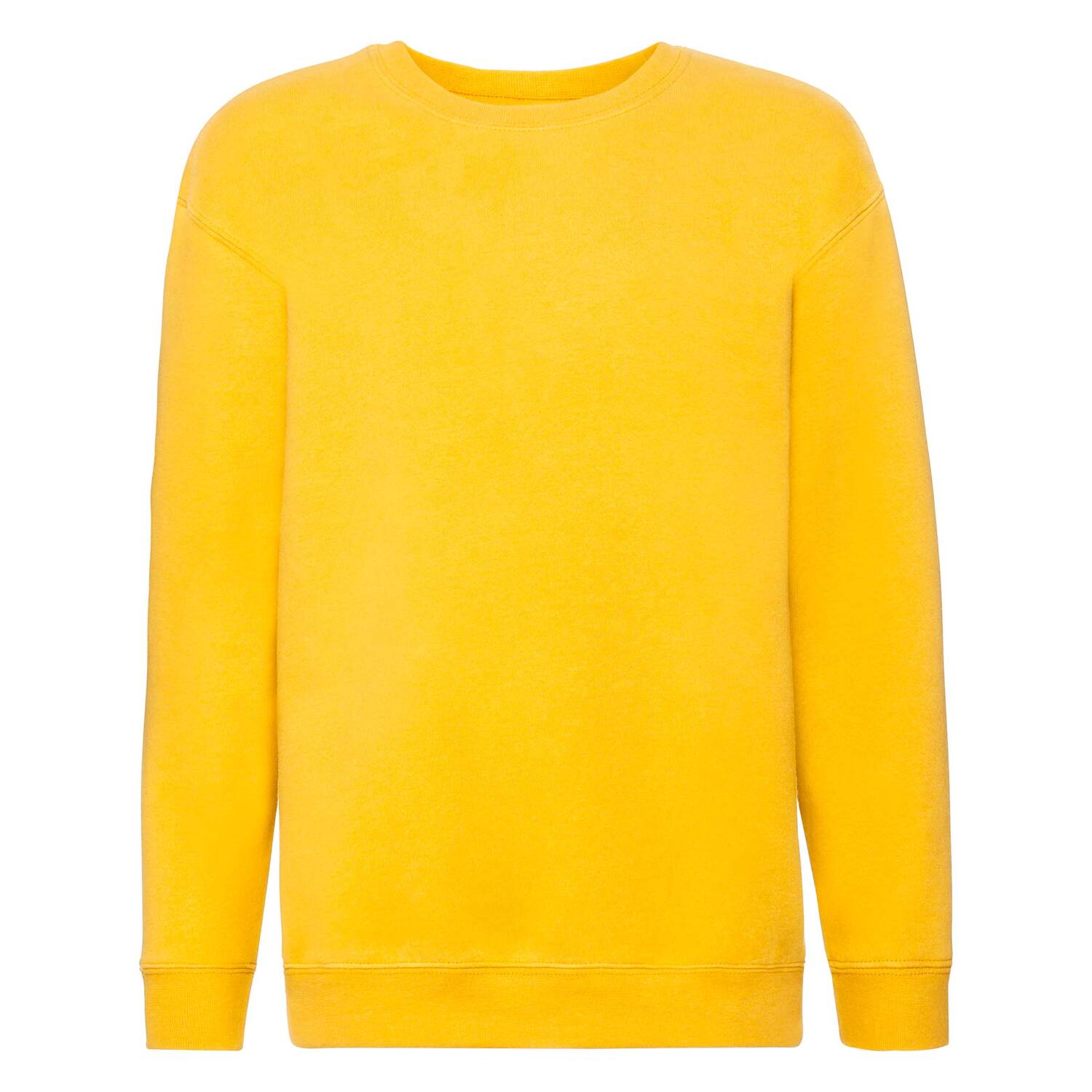 Żółta bluza dziecięca Set-In Sweat Fruit of the Loom