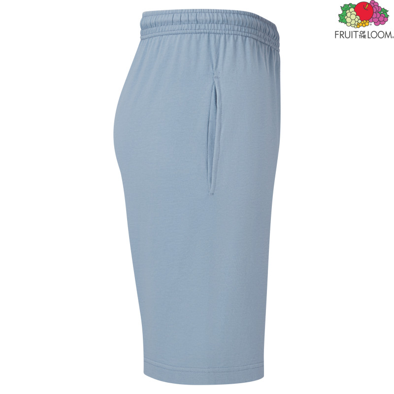 Men's Blue Shorts Iconic 195 Jersey Fruit of the Loom
