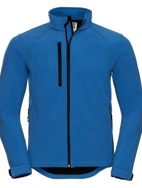 Jachetă Russell Blue Men&#039;s Soft Shell