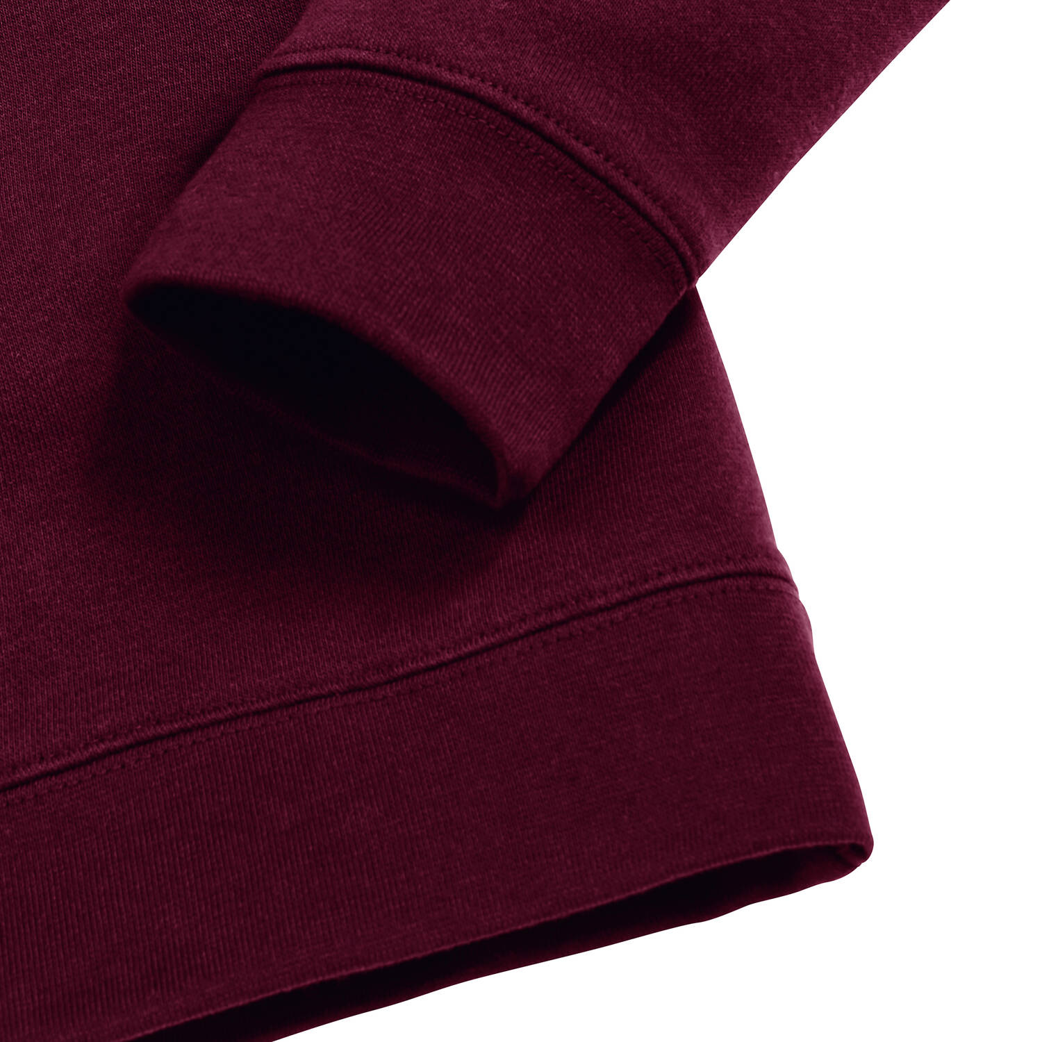 Burgundy sweatshirt Raglan - Authentic Russell