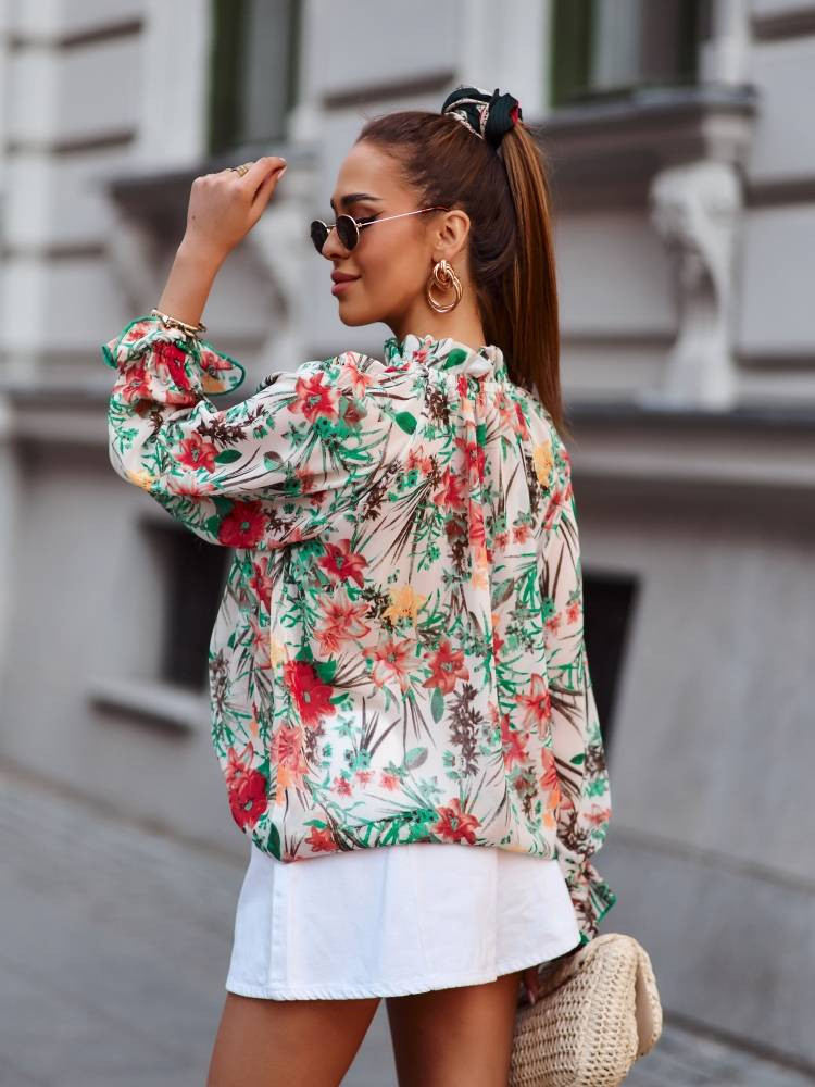 Blouse multicolor Cocomore cmgBL1732.white