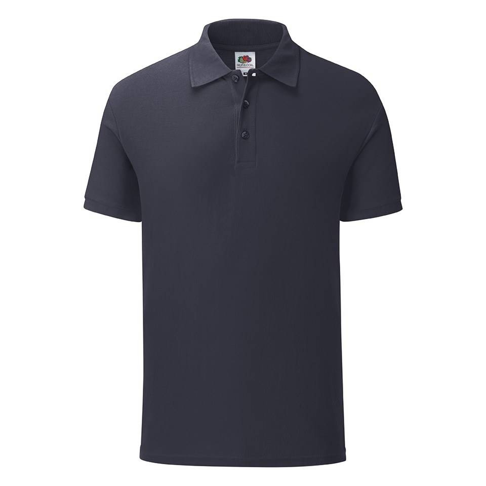 Granatowa koszulka męska Iconic Polo 6304400 Friut of the Loom