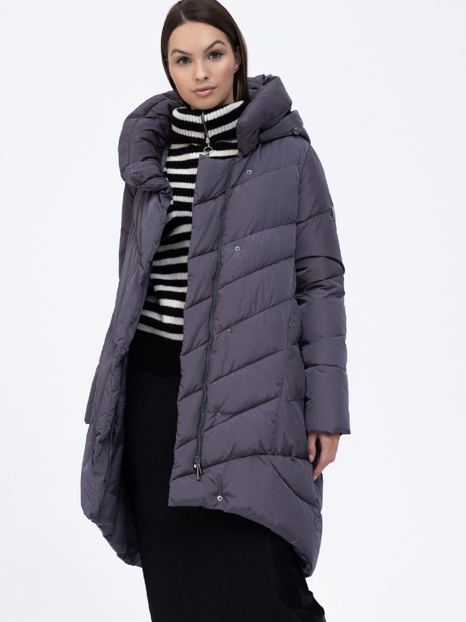 Levně Gray winter jacket Tiffi Davos