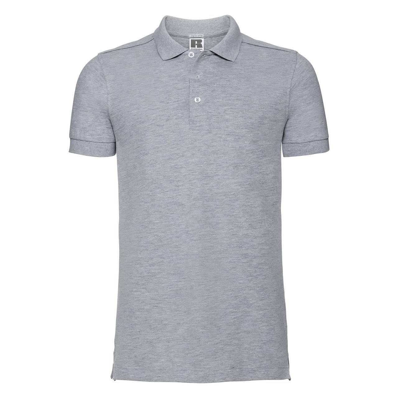 Men's T-shirt Stretch Polo R566M 95% Smooth Cotton Ring-spun 5% Lycra 205g/210g