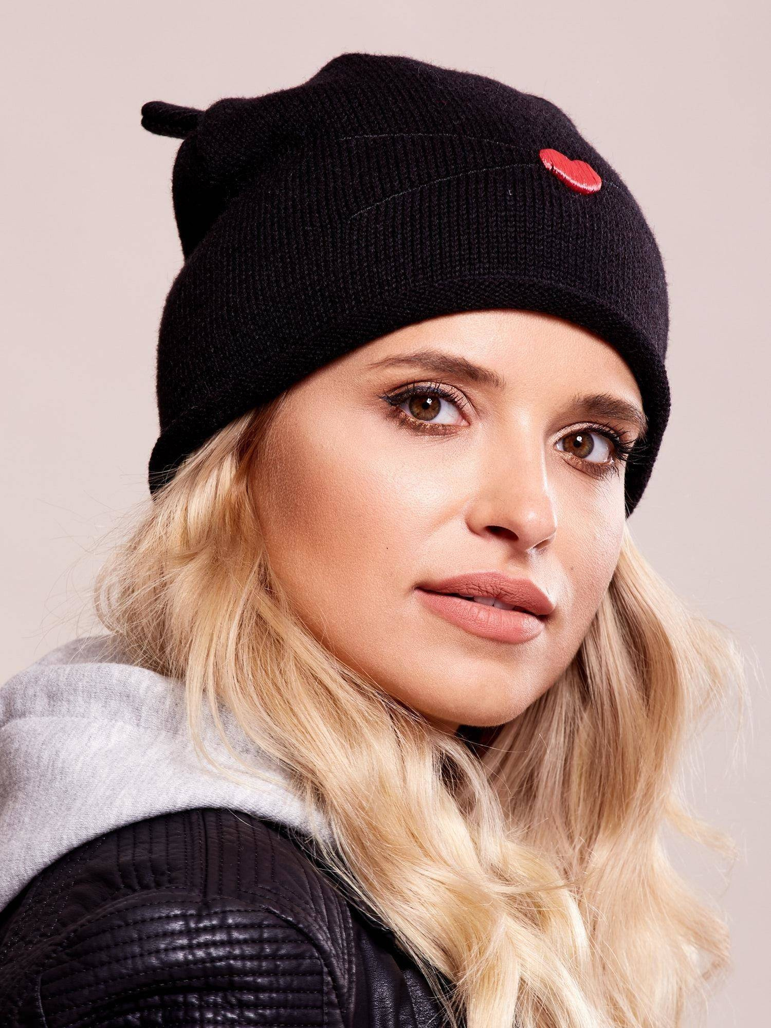 Cap kitten black