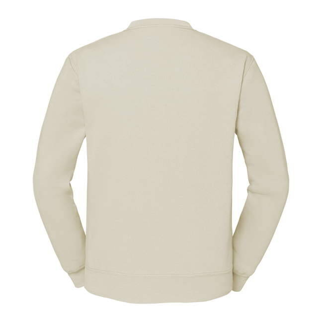 Beige Men&#039;s Sweatshirt Set-in Sweat Fruit of the Loom
