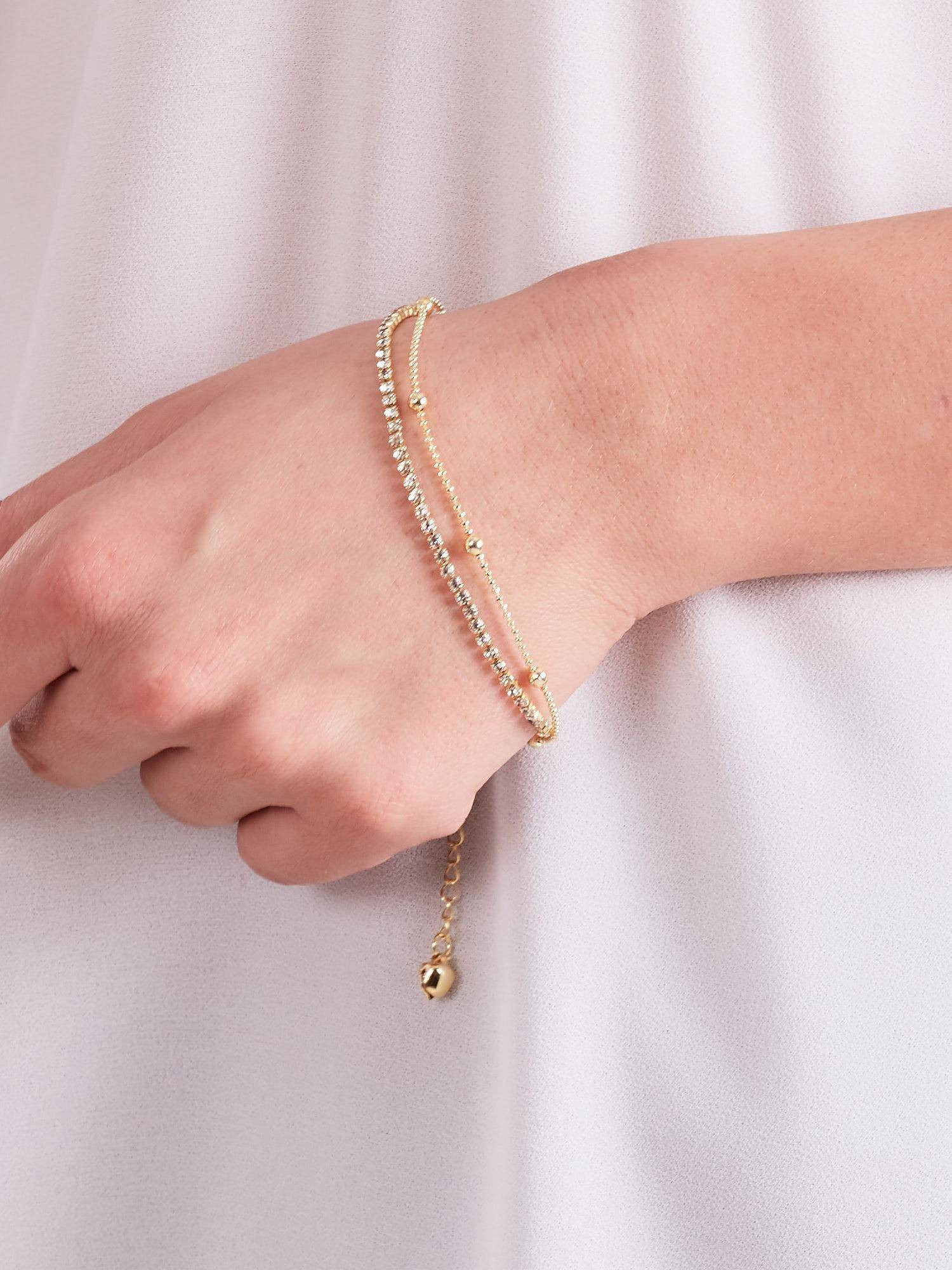 Gold bracelet Yups dbi0480. R06