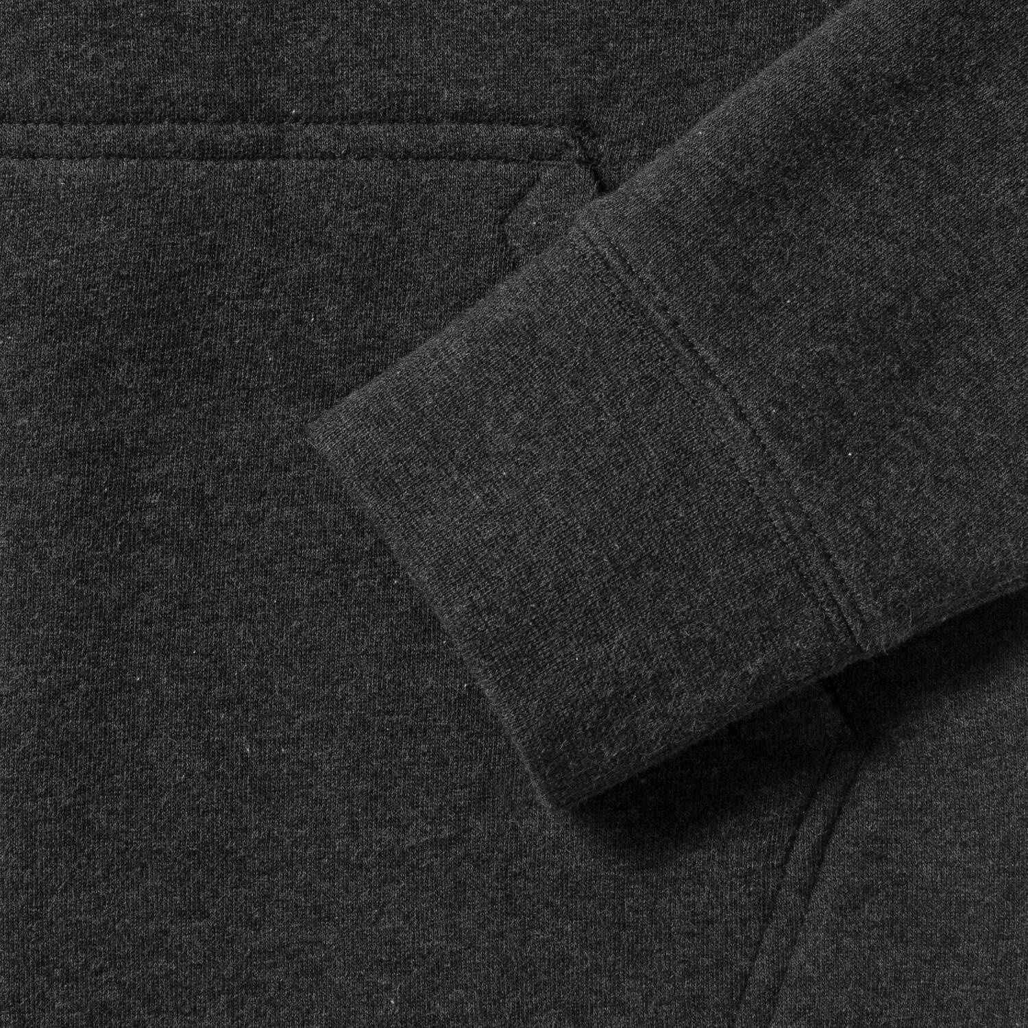Women's Authentic Melange Zipped Hooded Sweat Russell