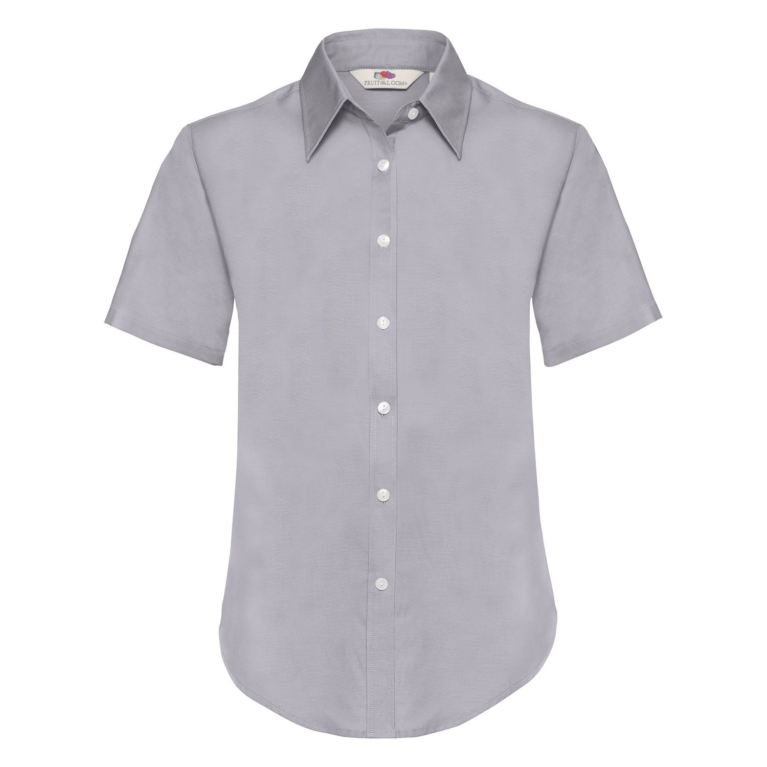 Grey classic shirt Oxford Fruit Of The Loom
