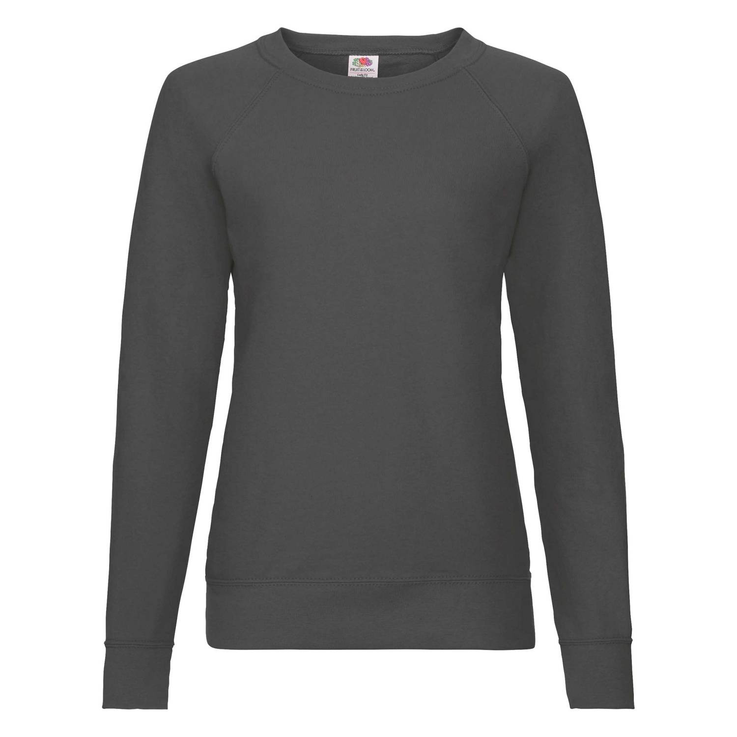 Gray sweatshirt classic light Fruit of the Loom