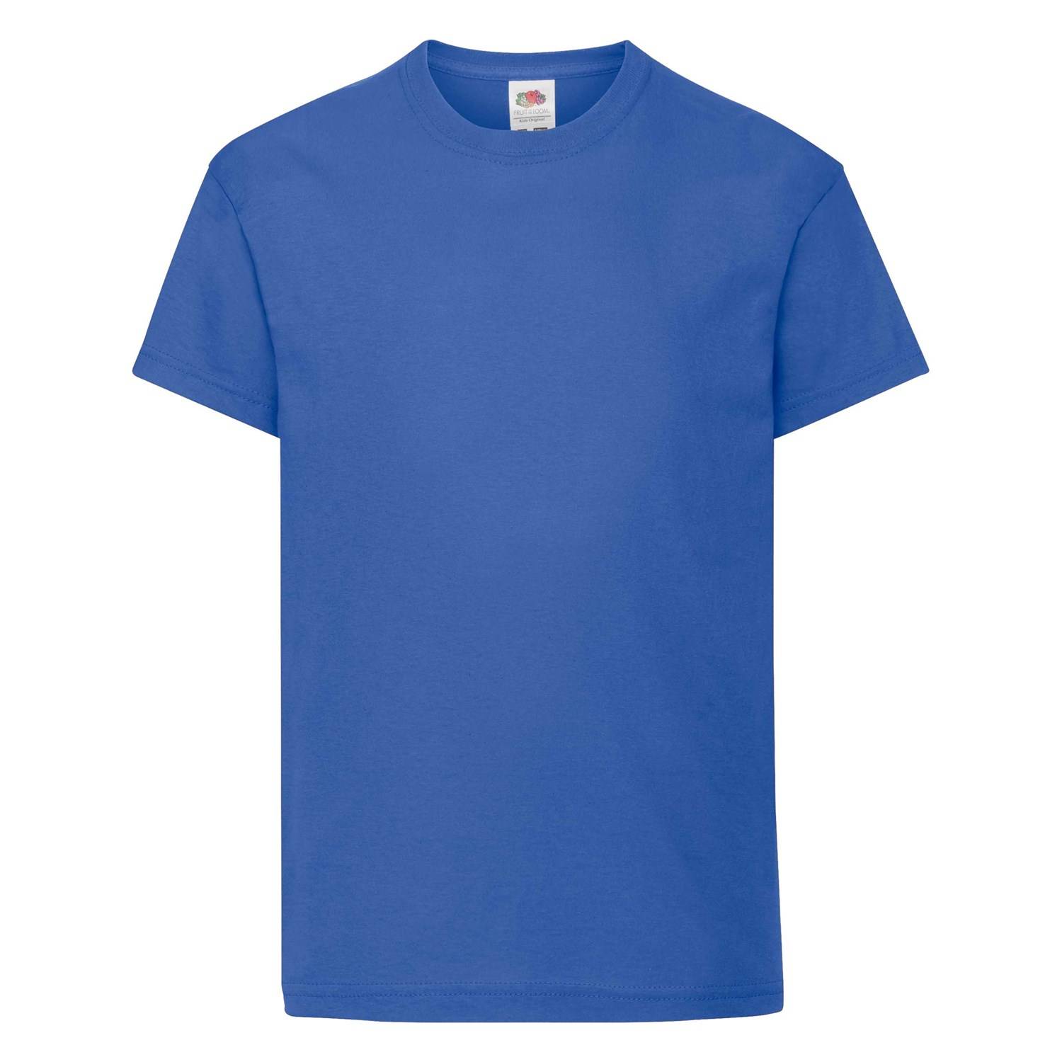 Blue T-shirt Kids Original Fruit of the Loom