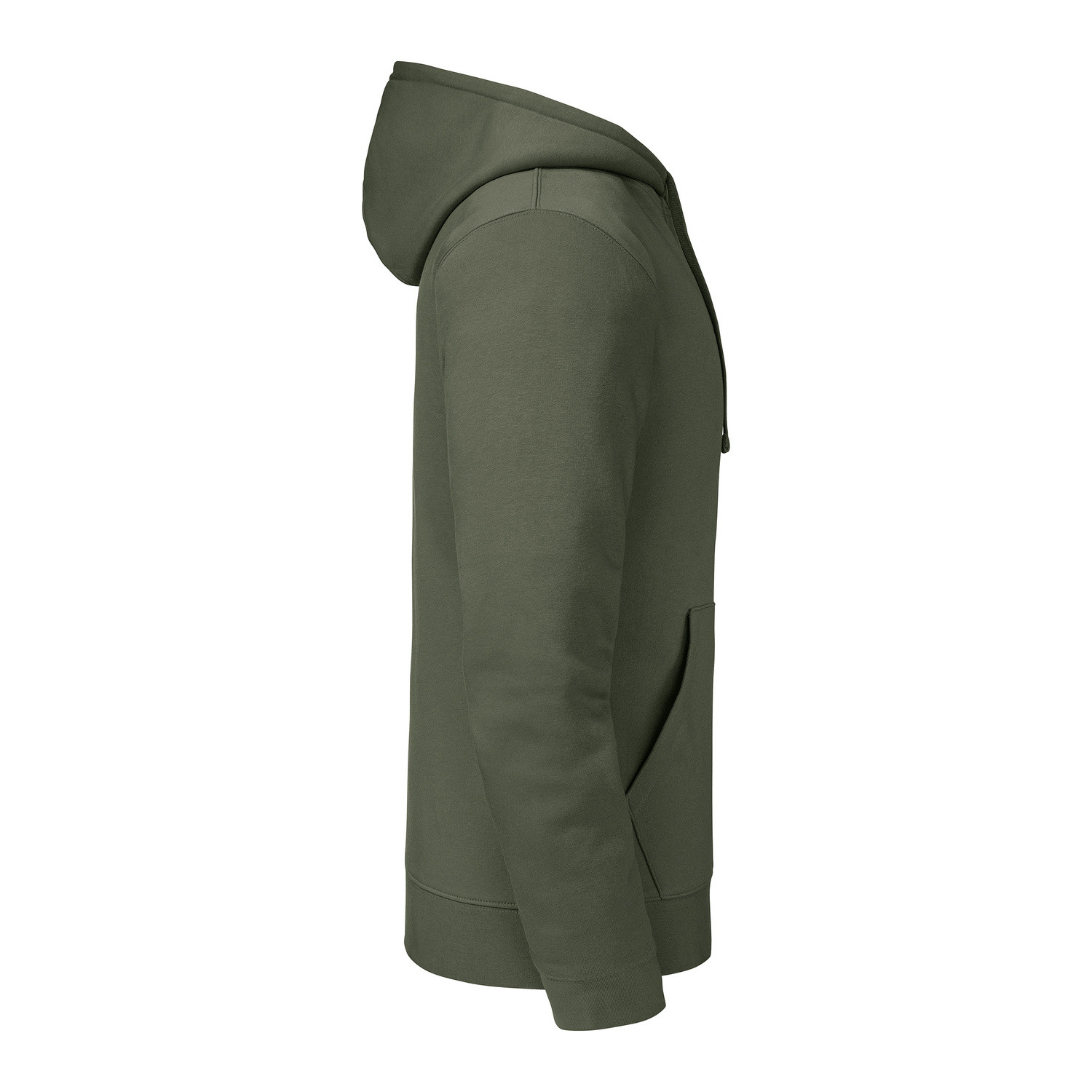 Olive Men's Hoodie Authentic Russell