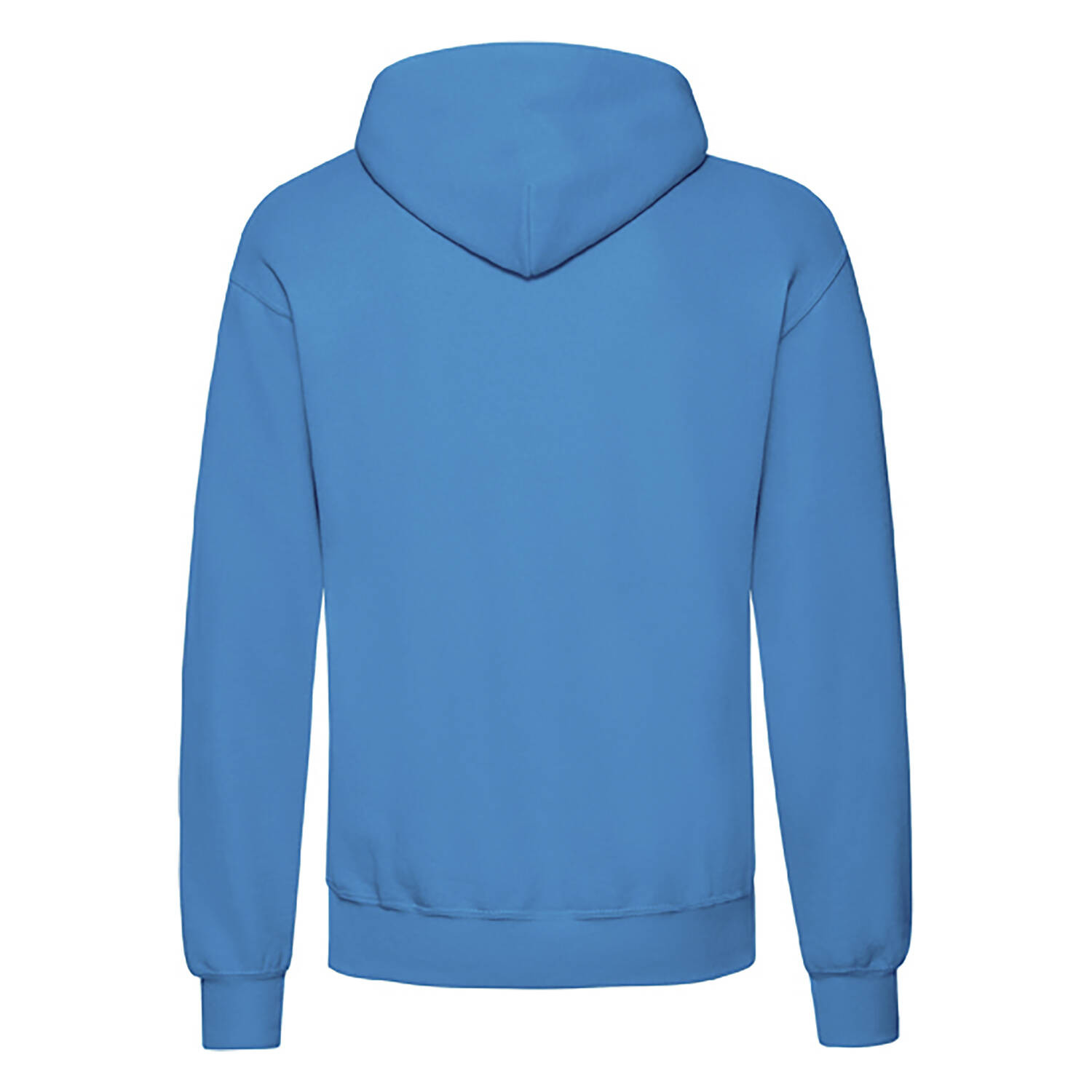Blue Men's Hooded Sweat Fruit of the Loom