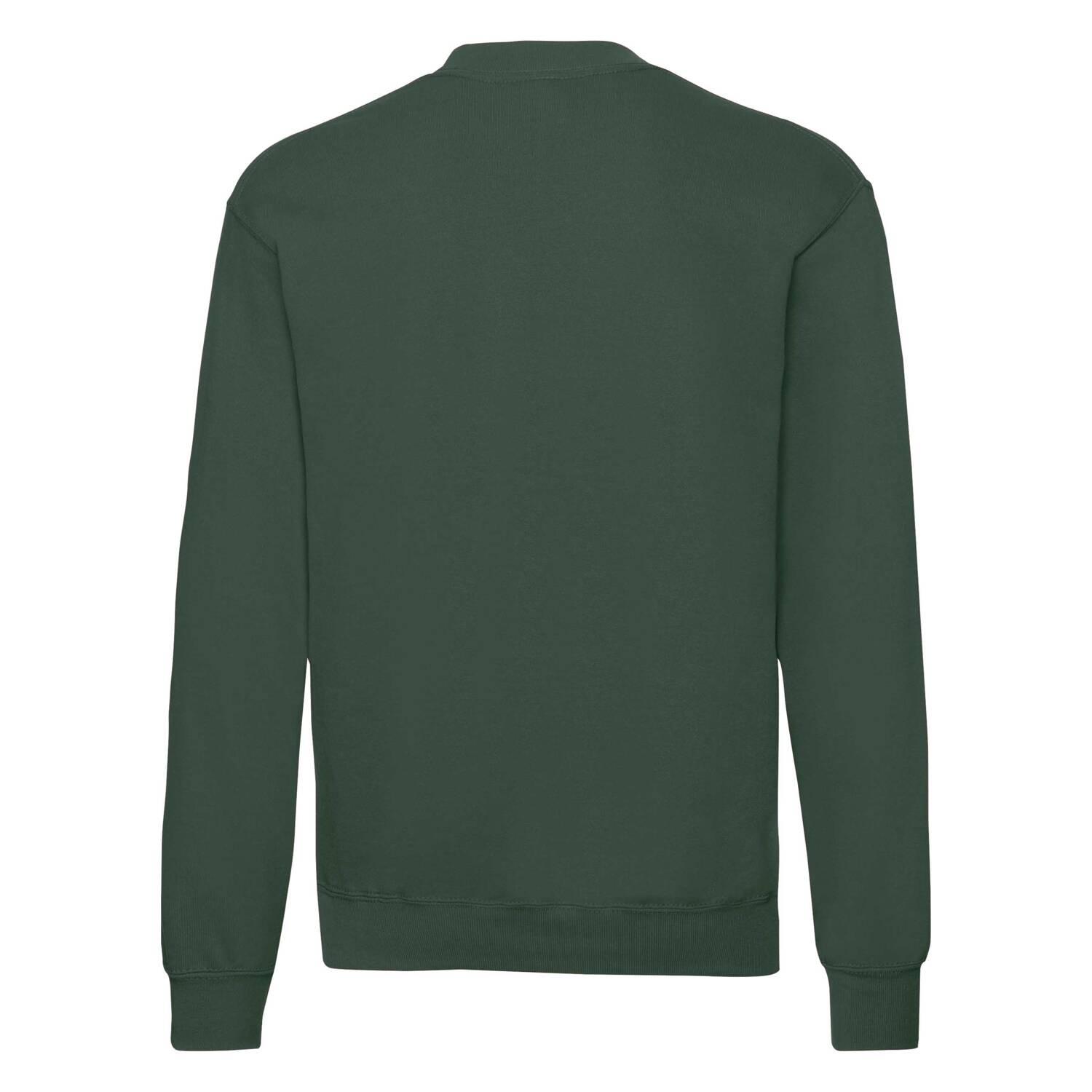 Green Men's Set-in Sweat Fruit of the Loom