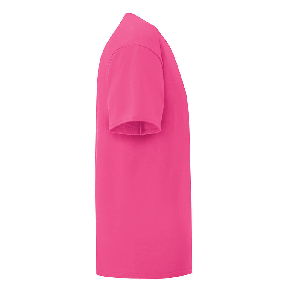 Pink children's t-shirt in combed cotton Fruit of the Loom