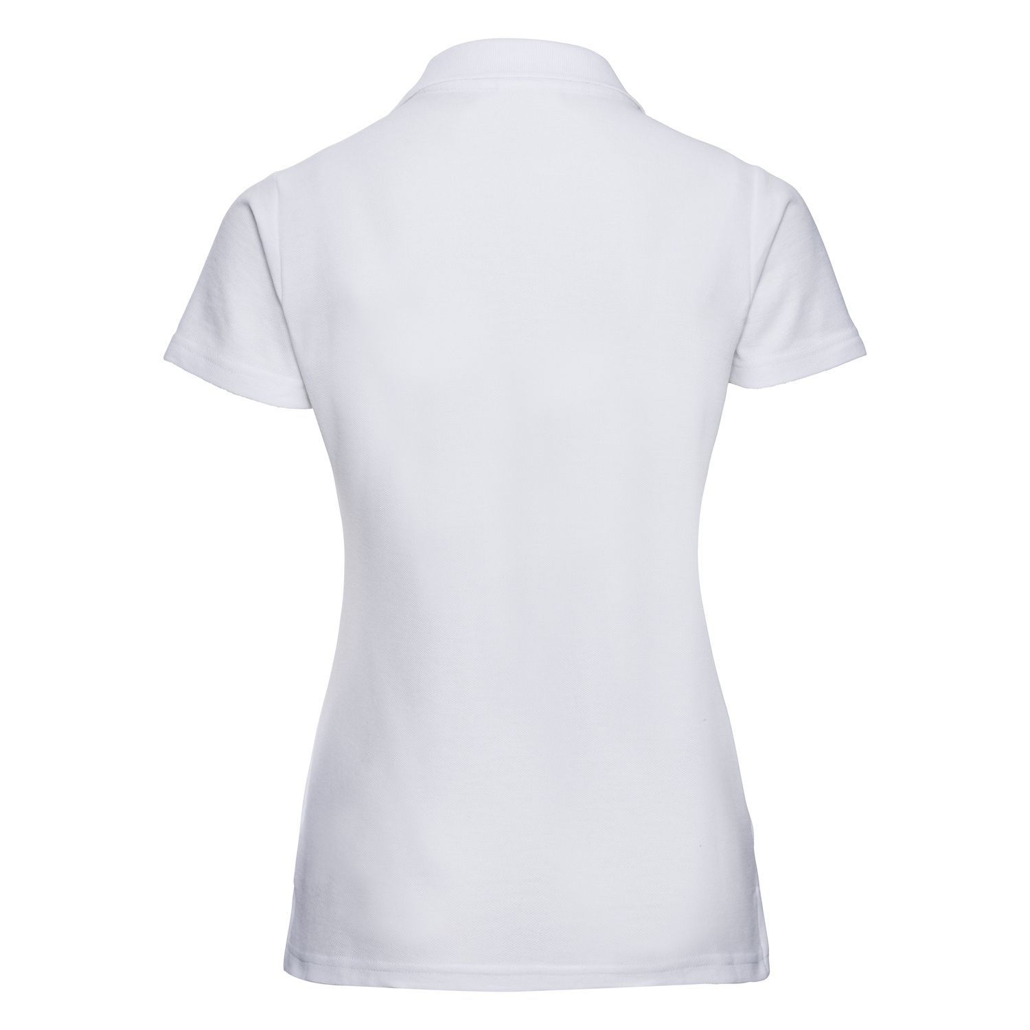 White Polycotton Polo Russell Women's T-Shirt