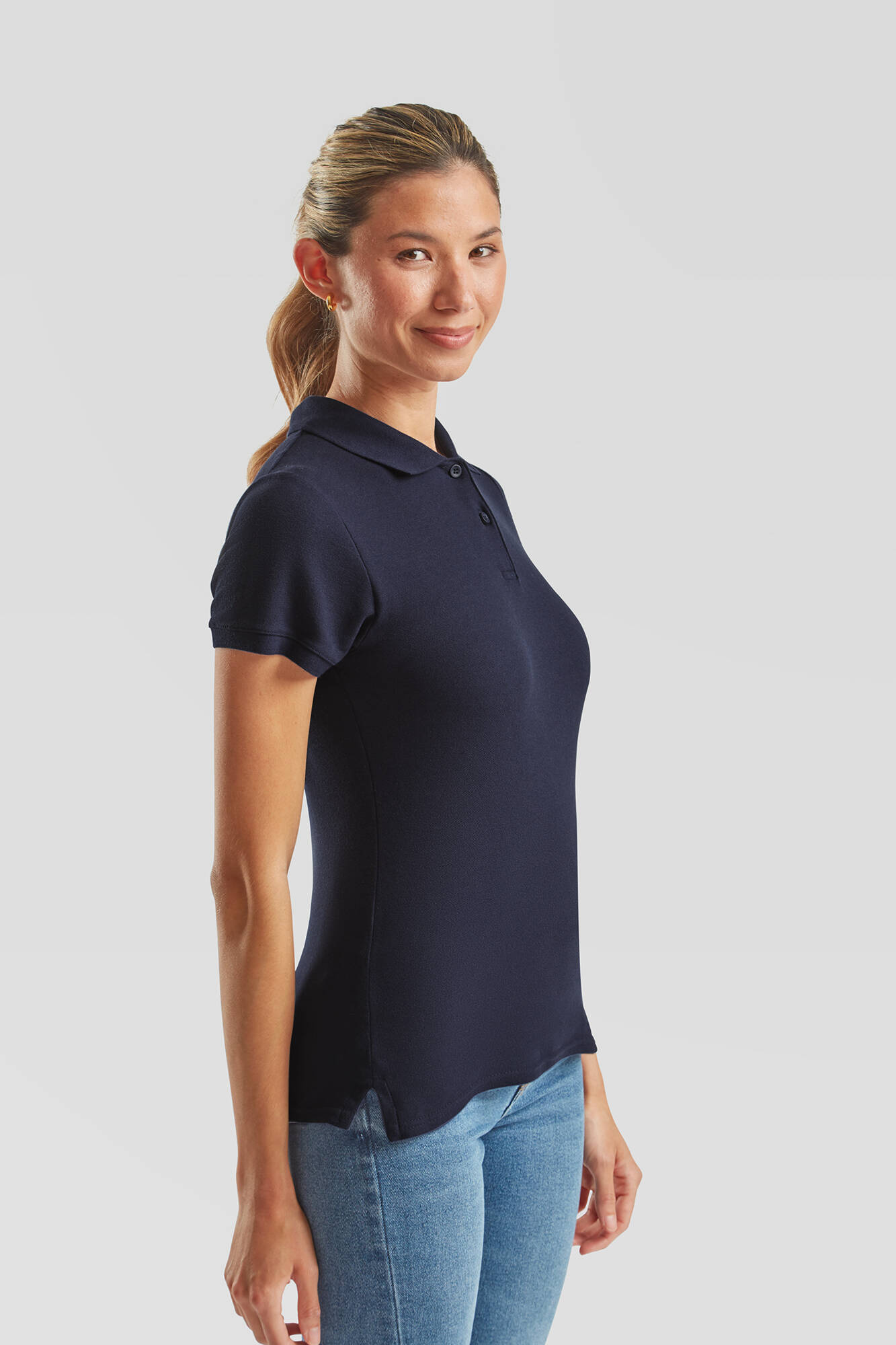 Navy blue Polo Fruit of the Loom