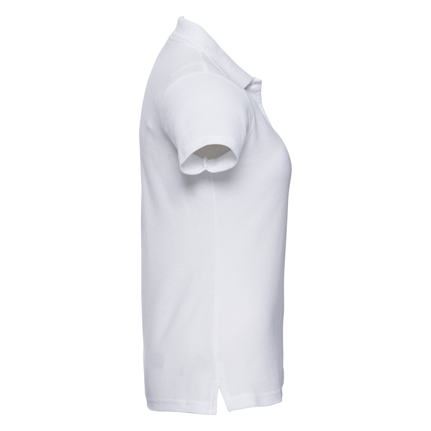 White Polycotton Polo Russell Women's T-Shirt