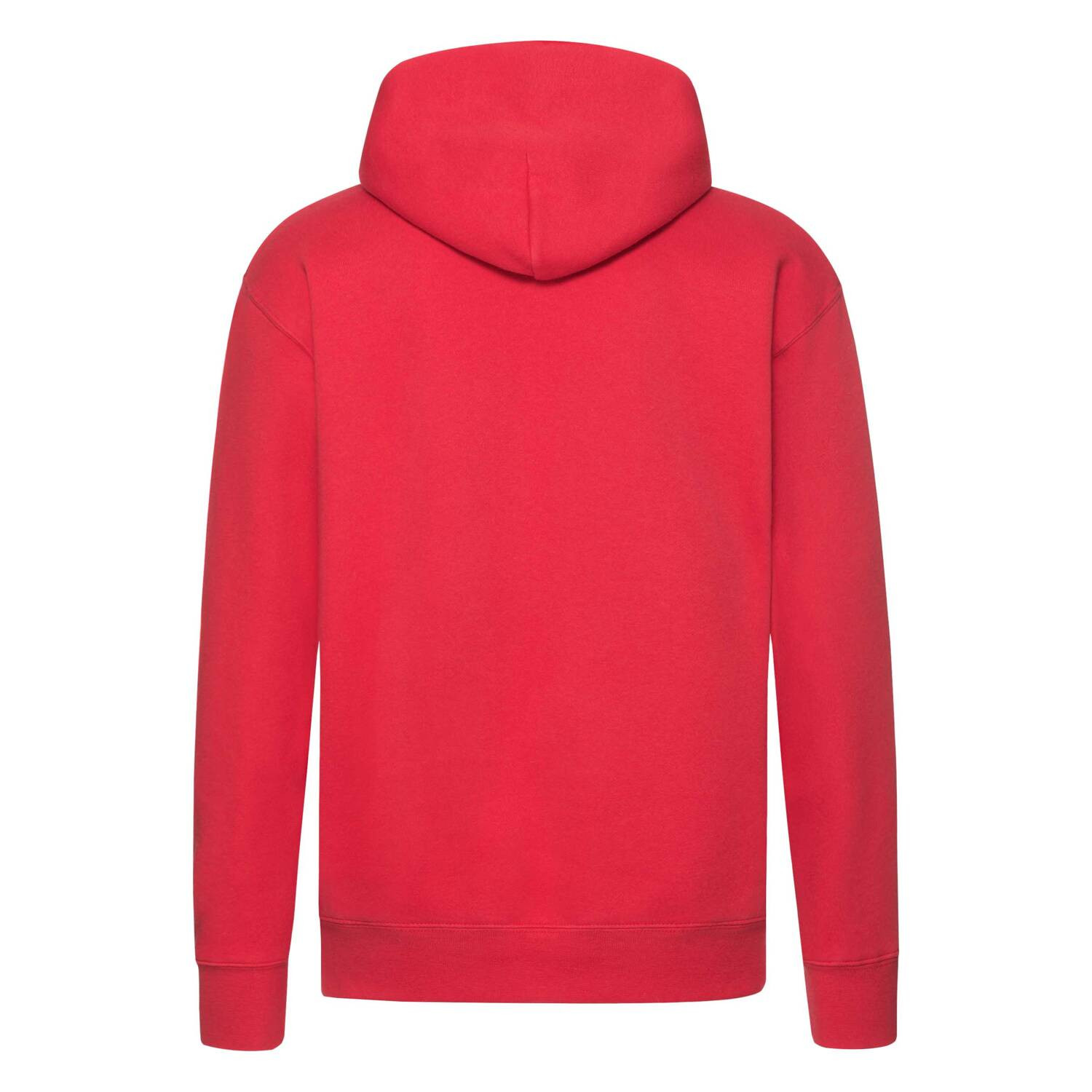 Czerwona bluza męska z kapturem Hooded Sweat Fruit of the Loom