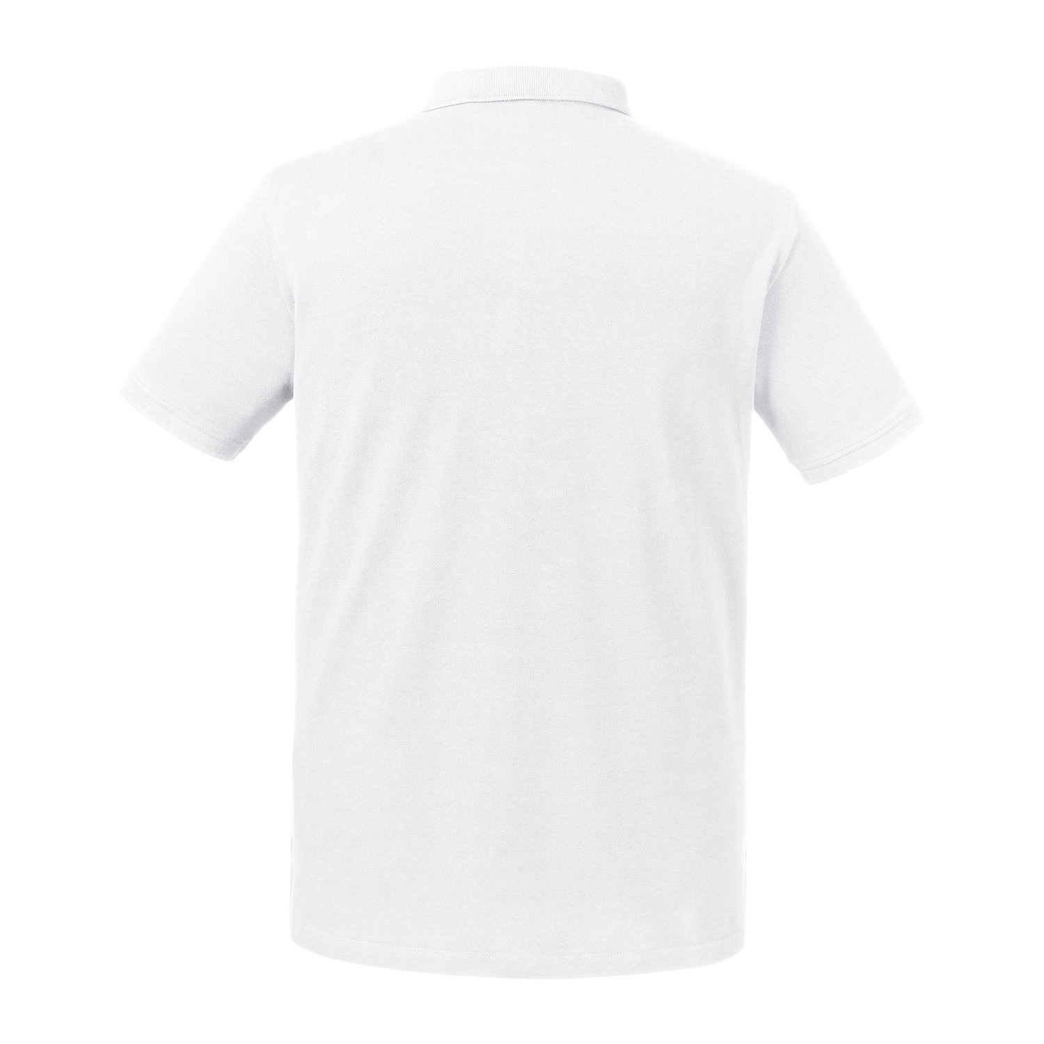 Biała koszulka męska polo Pure Organic Russell