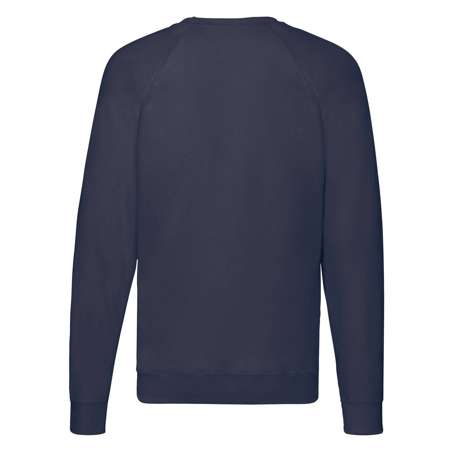 Navy blue men&#039;s sweatshirt Lightweight Raglan Sweat Fruit of the Loom