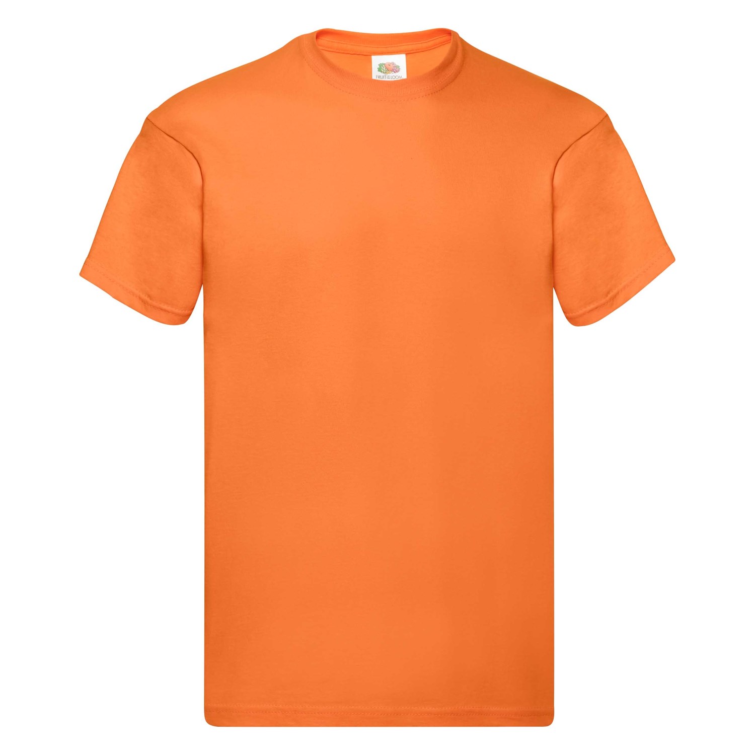 Levně Orange T-shirt Original Fruit of the Loom