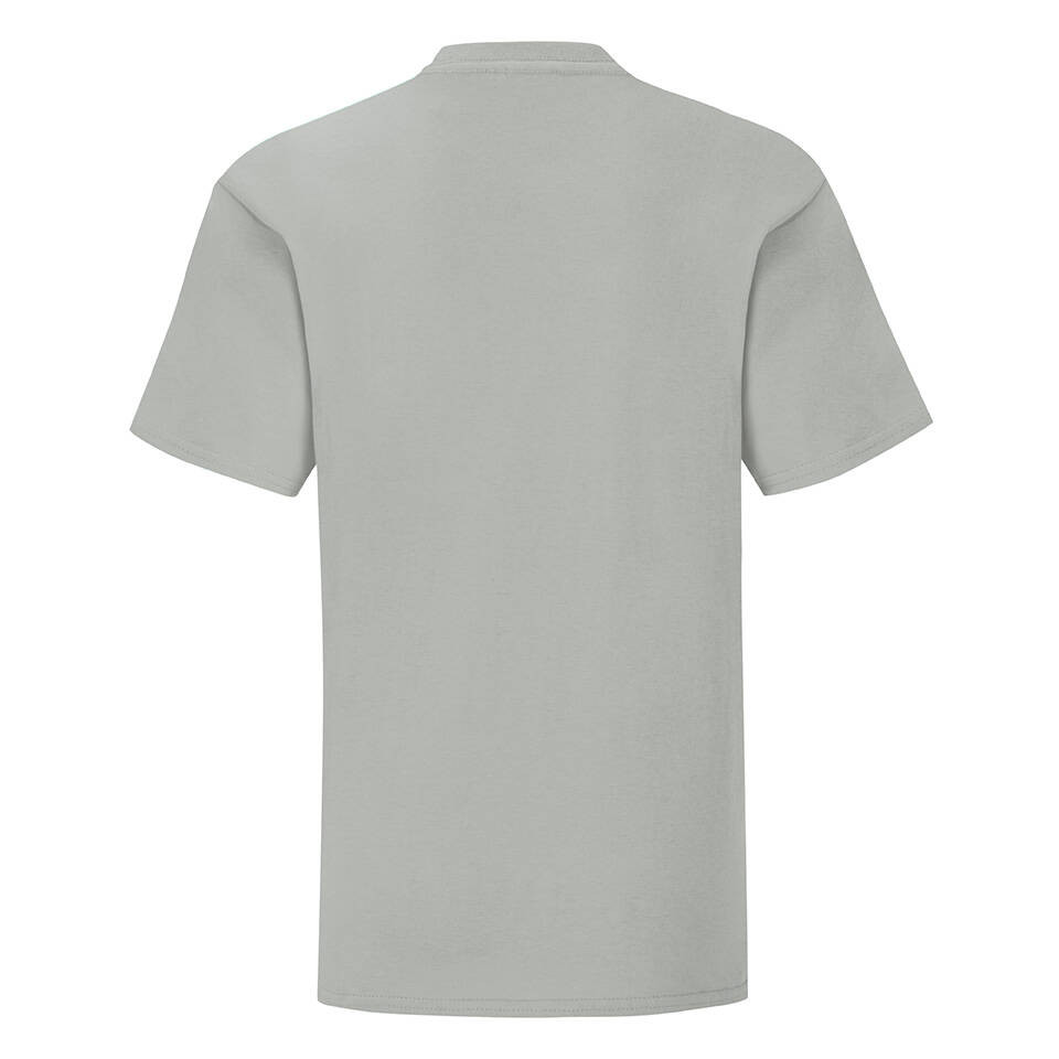 Grey children's t-shirt in combed cotton Fruit of the Loom
