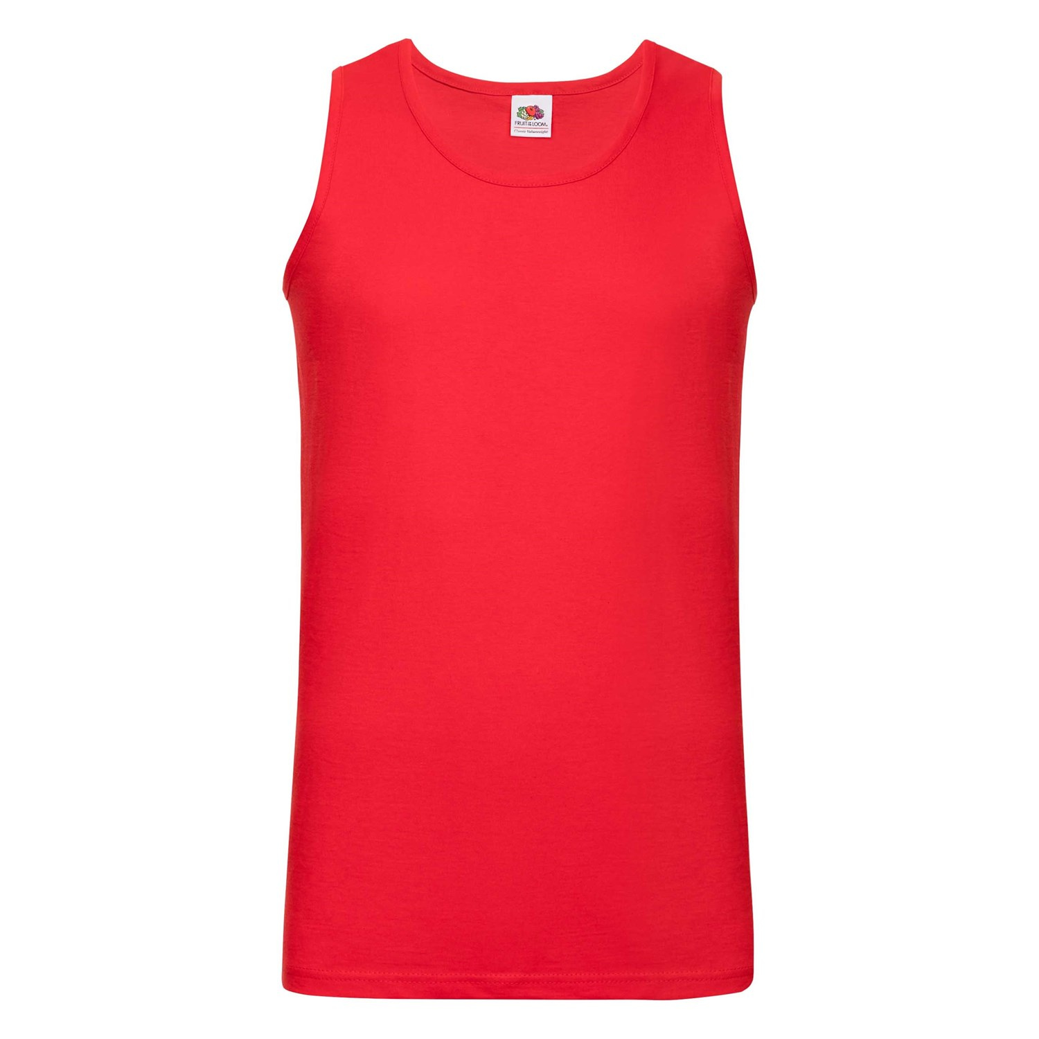 Czerwona koszulka męska Athletic Vest Fruit of the Loom