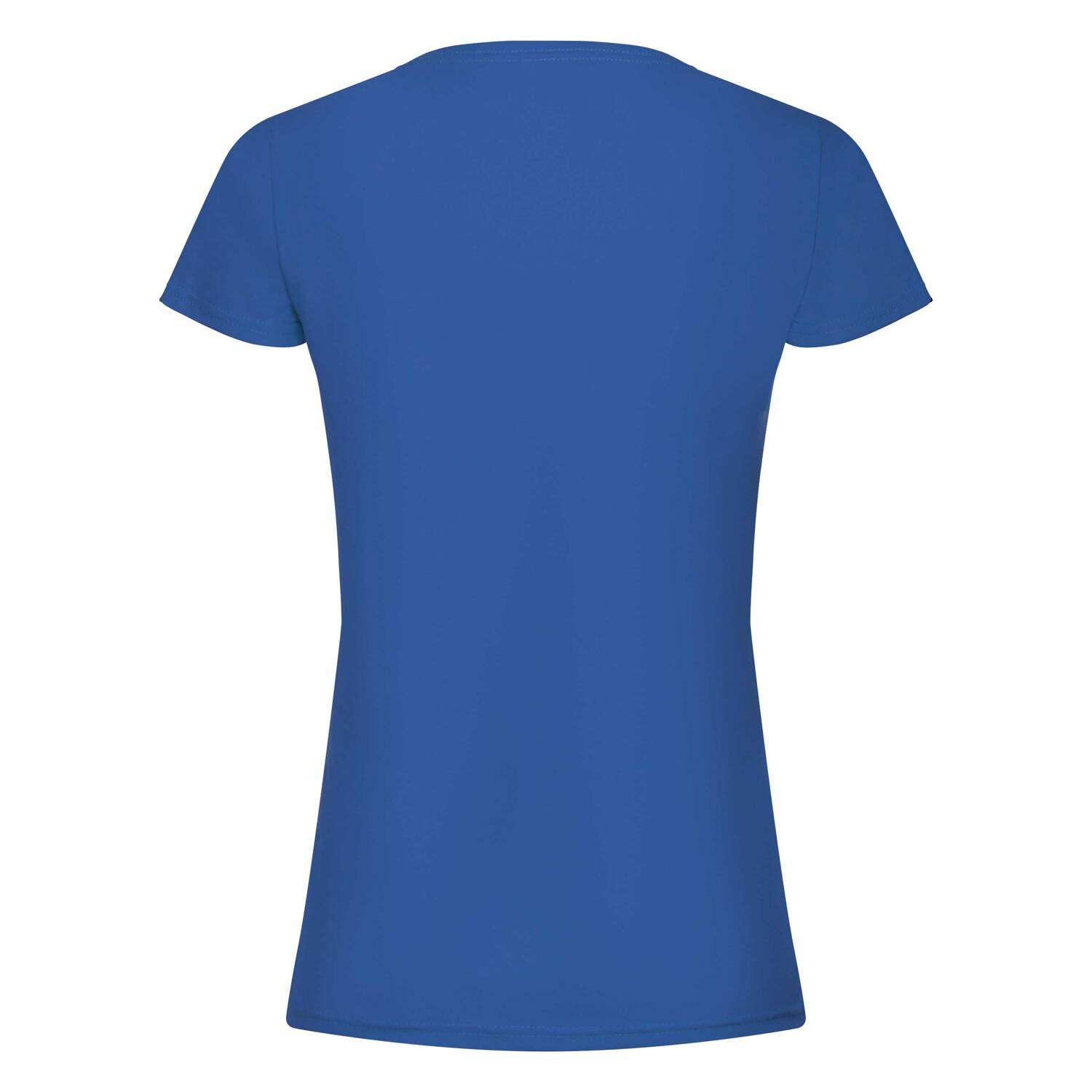 Blue Lady fit T-shirt Original Fruit of the Loom