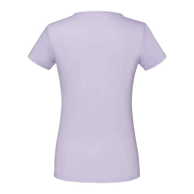 Lavender Women's T-shirt Iconic Vneck Fruit of the Loom