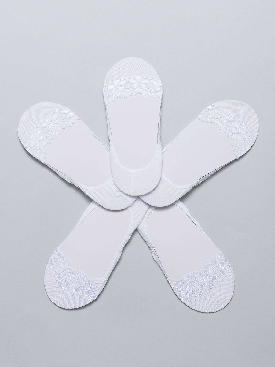 White socks 5-pack Yups ax4143-5. R01