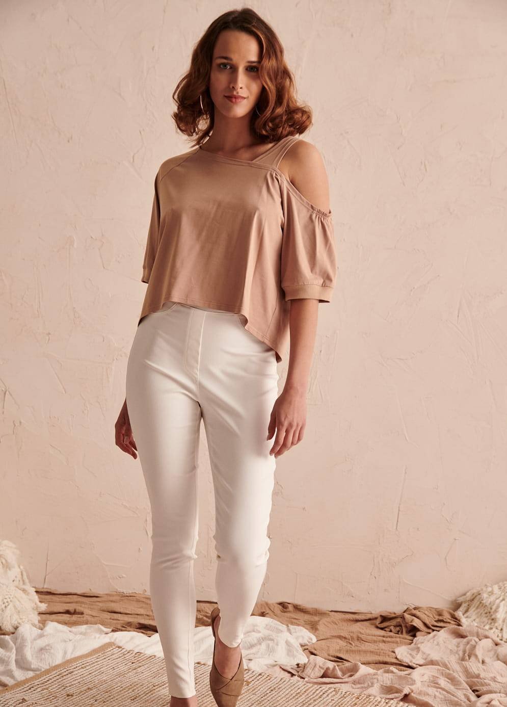Caramel blouse Blue Shadow axp0824. R59