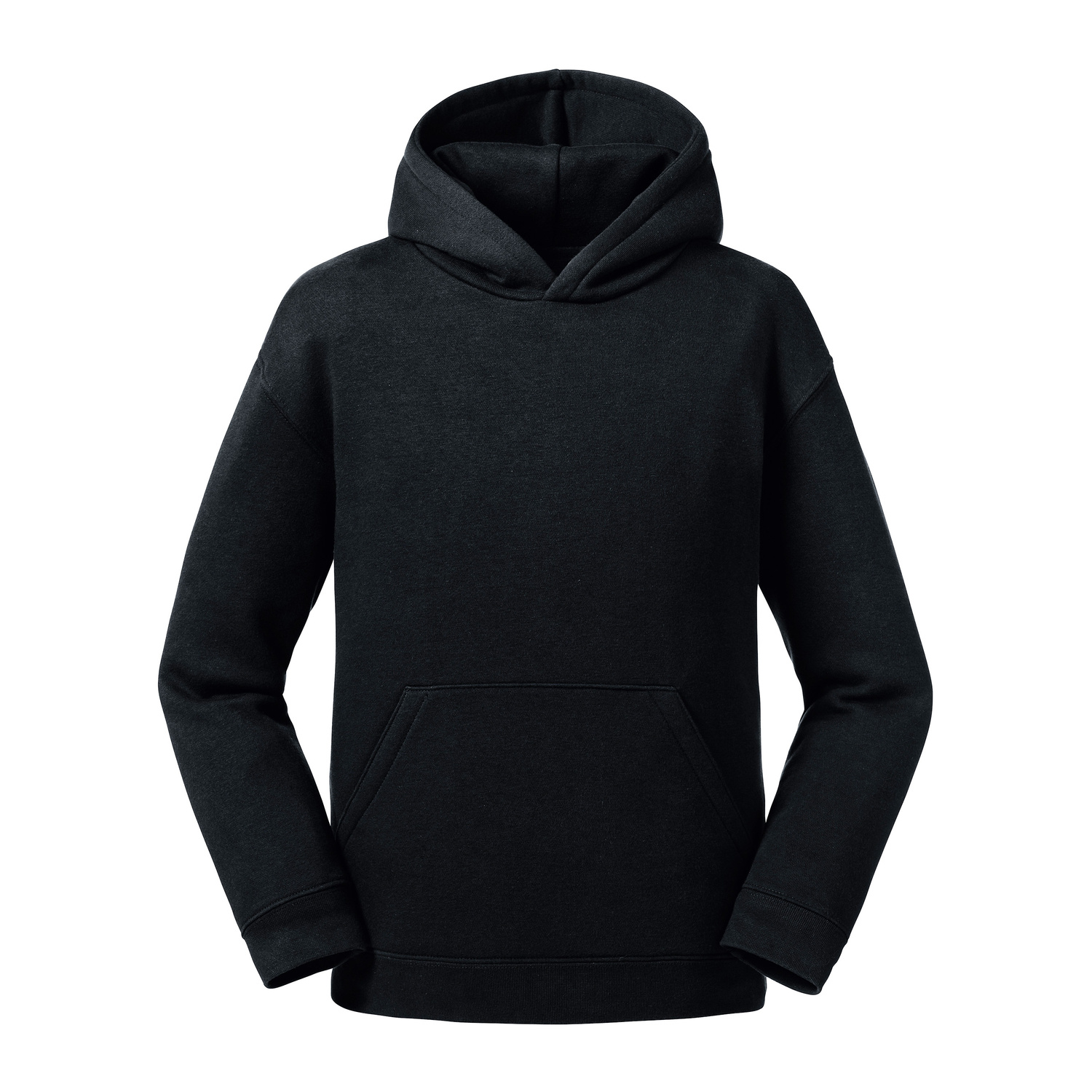 Black children&#039;s hoodie Authentic Russell