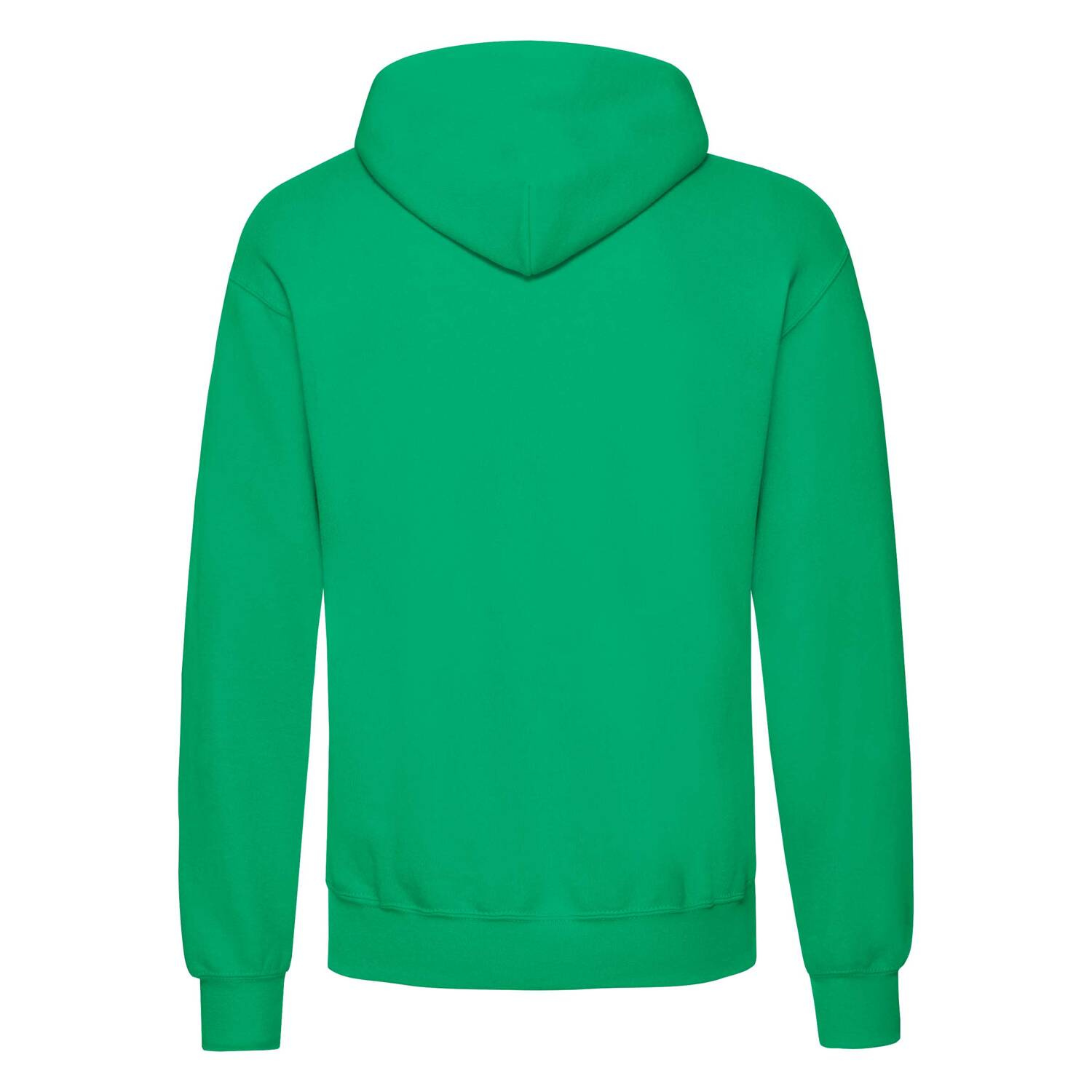 Green Men&#039;s Hooded Sweat Fruit of the Loom