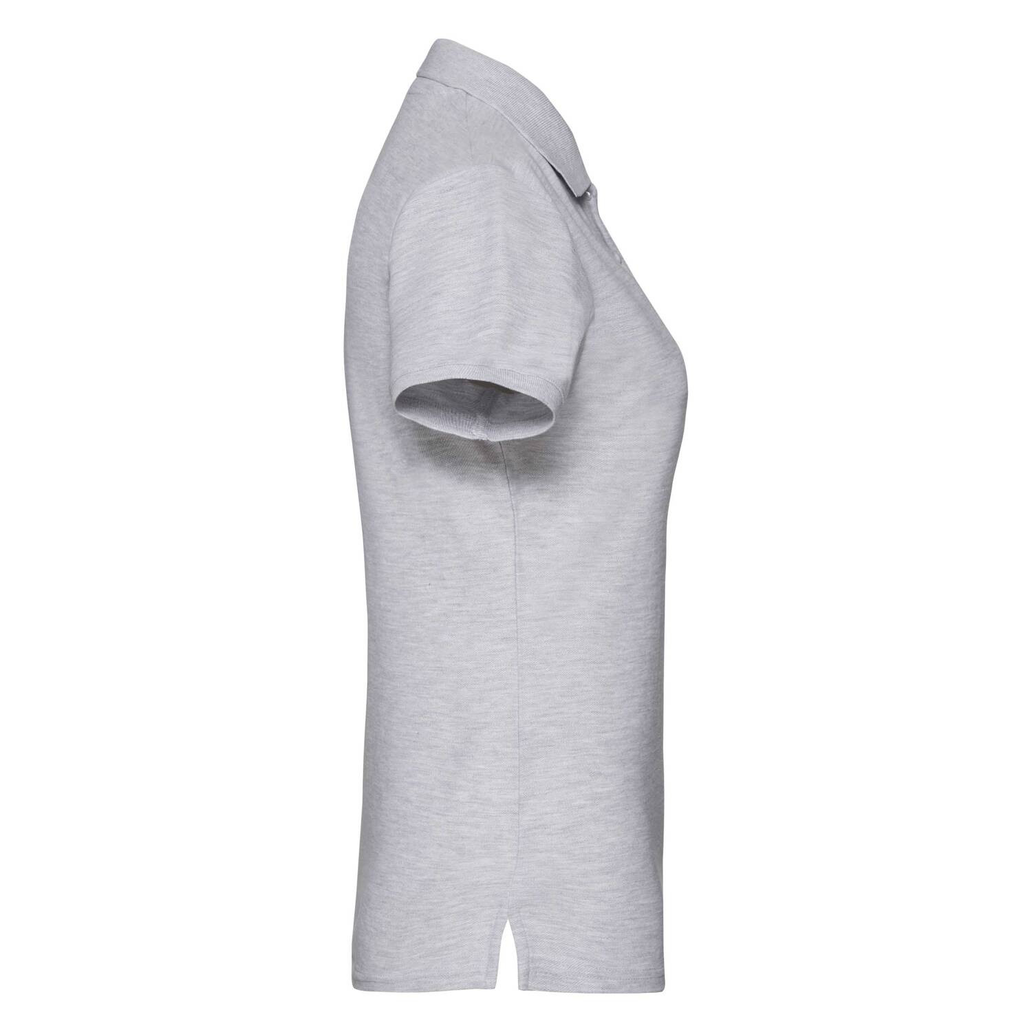 Grey Polo Fruit of the Loom Women's T-shirt