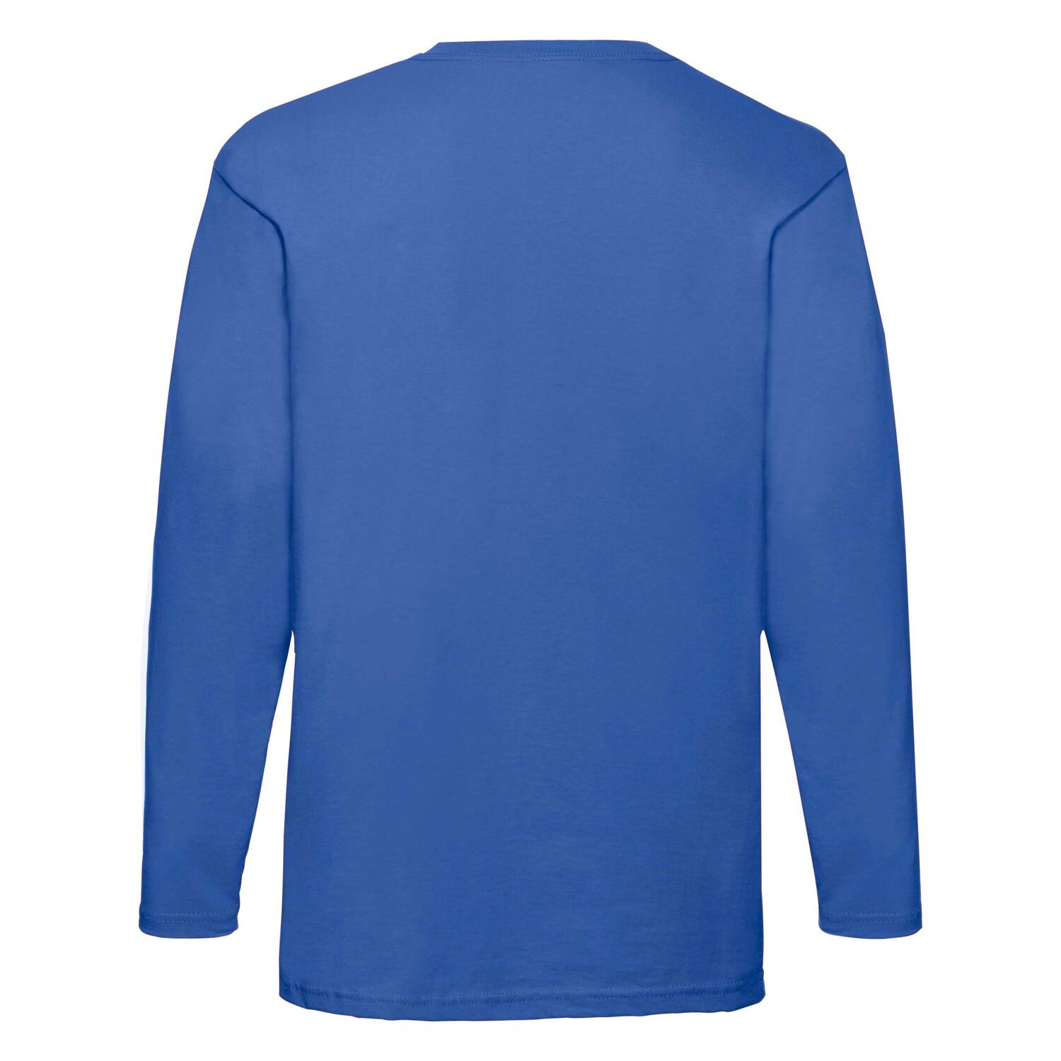 Blue Valueweight Men's Long Sleeve T-shirt Fruit of the Loom