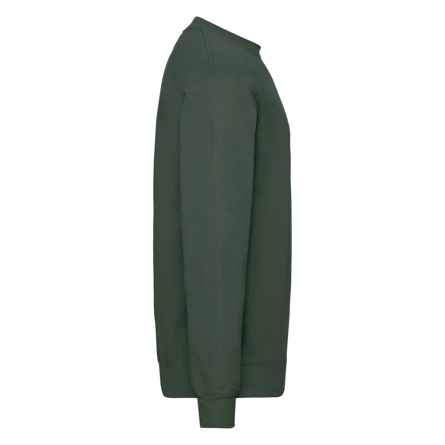Green Men's Set-in Sweat Fruit of the Loom