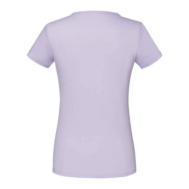 Lavender Women's T-shirt Iconic Vneck Fruit of the Loom