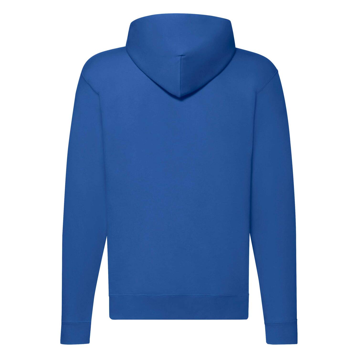 Blue Zippered Hoodie Classic Fruit of the Loom