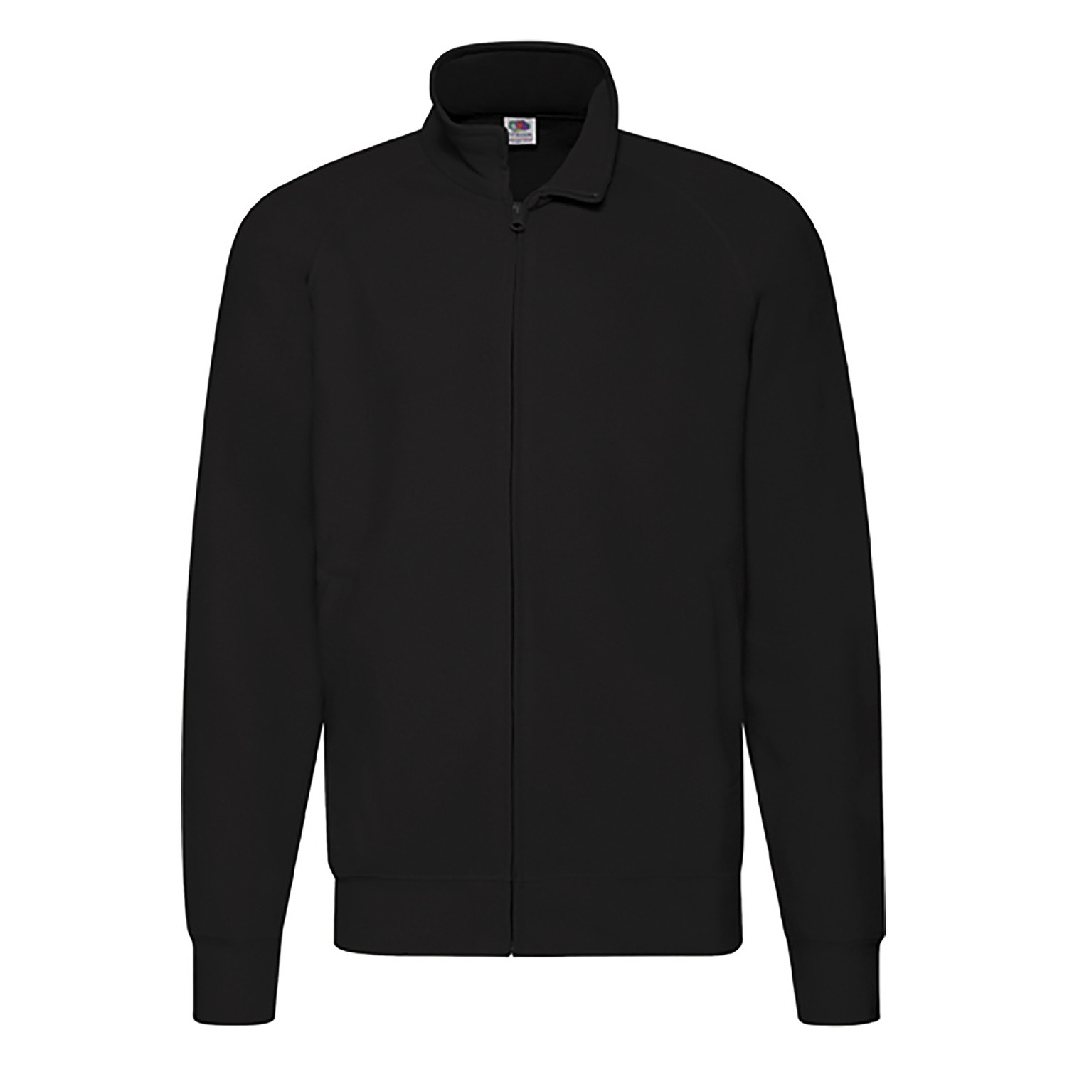 Black Men&#039;s Sweatshirt Lightweight Sweat Jacket Fruit of the Loom