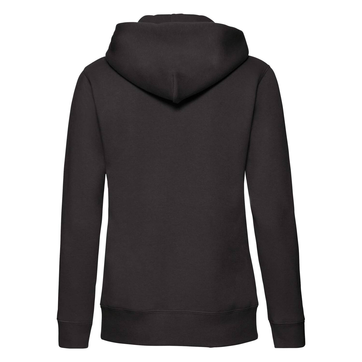 Black hoodie zipped Fruit Of The Loom