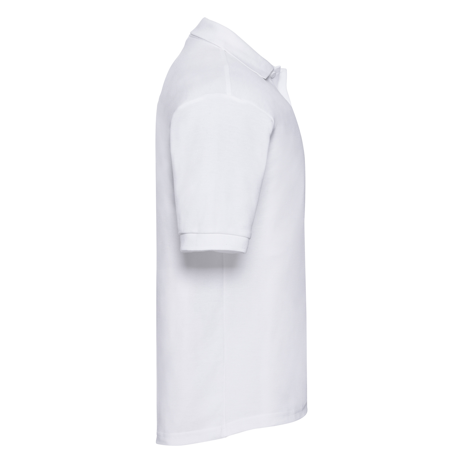 Men's White Polycotton Polo Shirt Russell