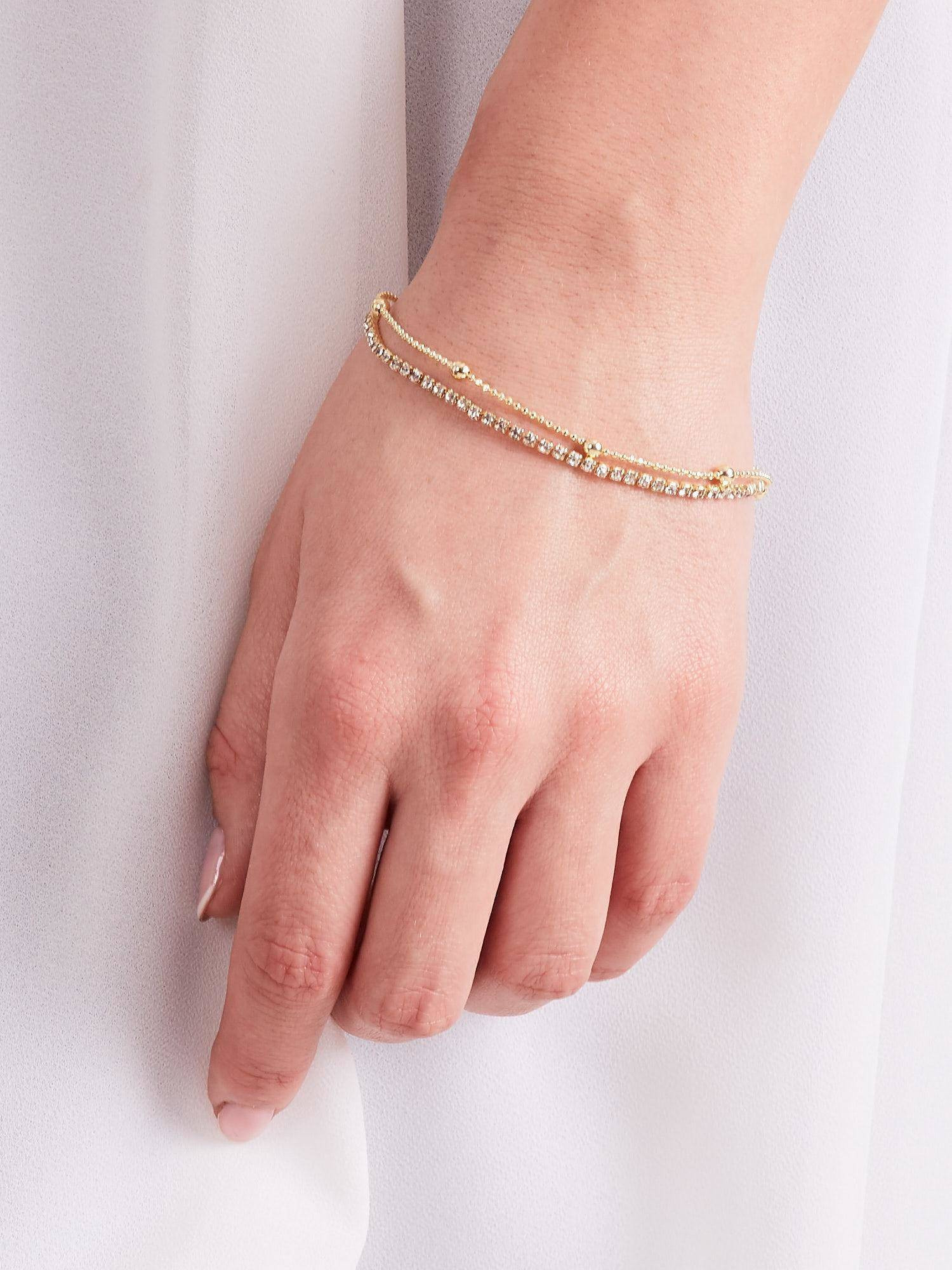 Gold bracelet Yups dbi0480. R06