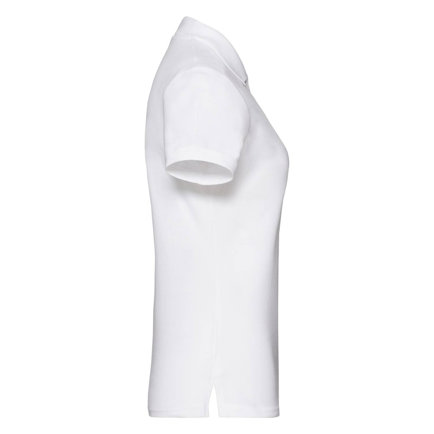 White Women's Shirt Polo Fruit of the Loom