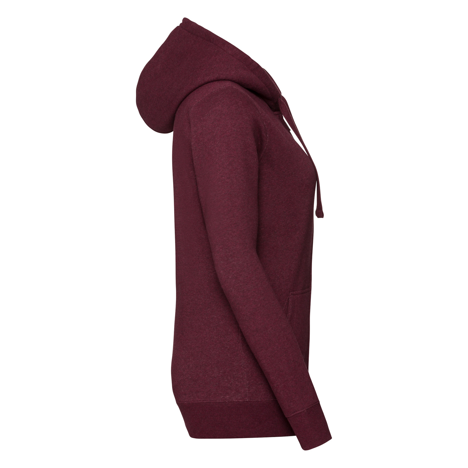 Women's Authentic Melange Zipped Hooded Sweat Russell
