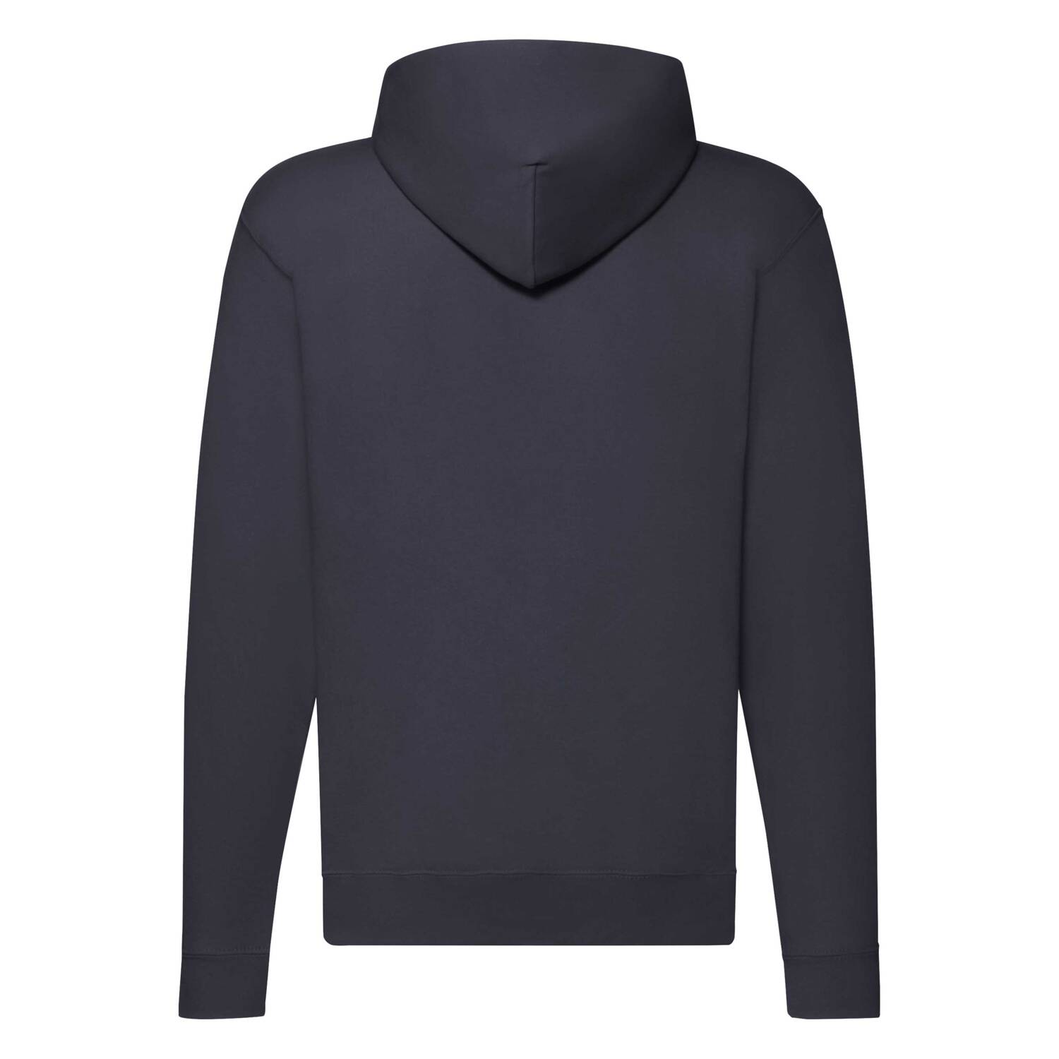 Navy Zippered Hoodie Classic Fruit of the Loom