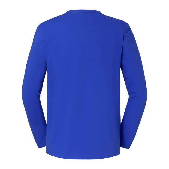 Blue Men's T-shirt Iconic 195 Ringspun Premium Fruit of the Loom