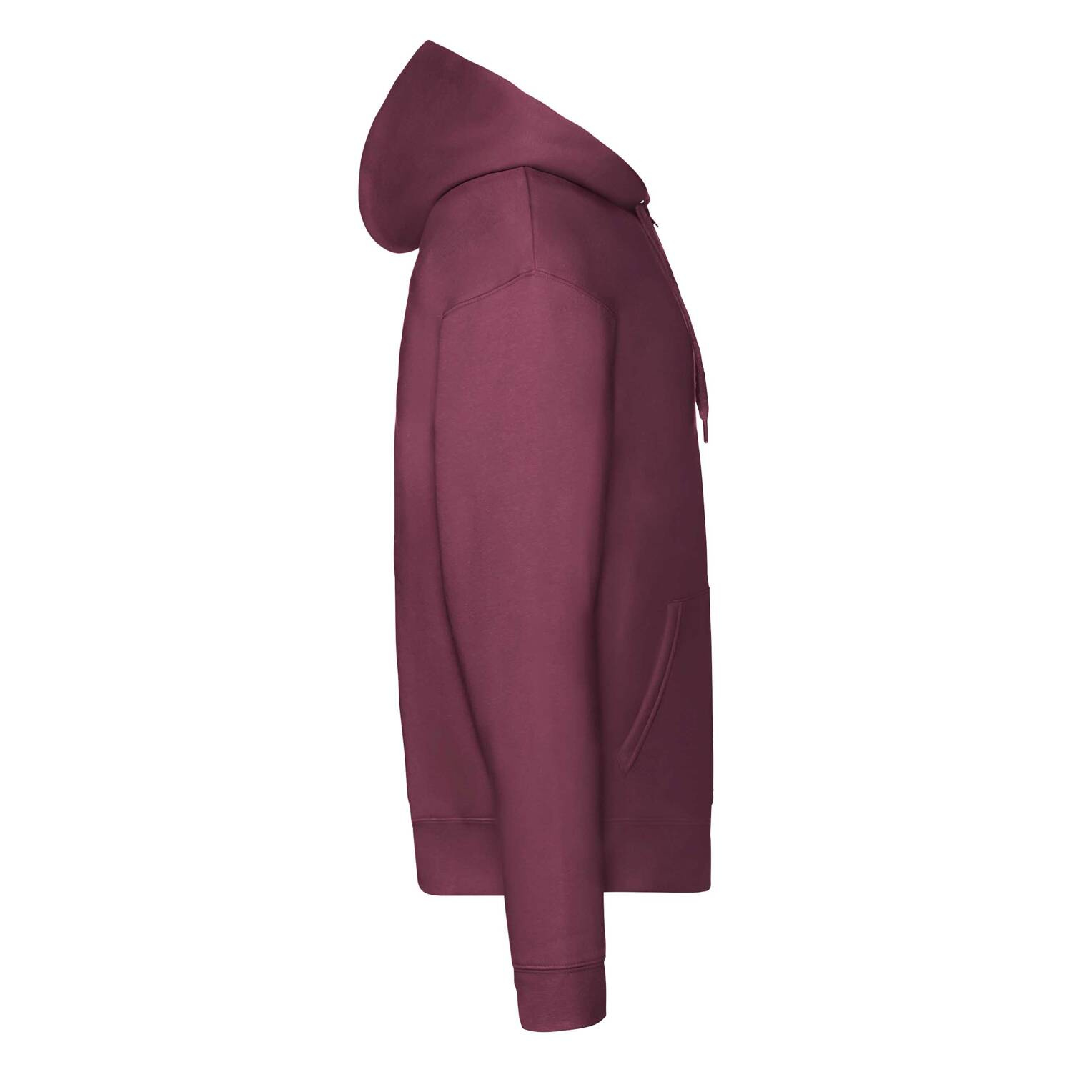 Burgundy Men&#039;s Hoodie Premium Fruit of the Loom