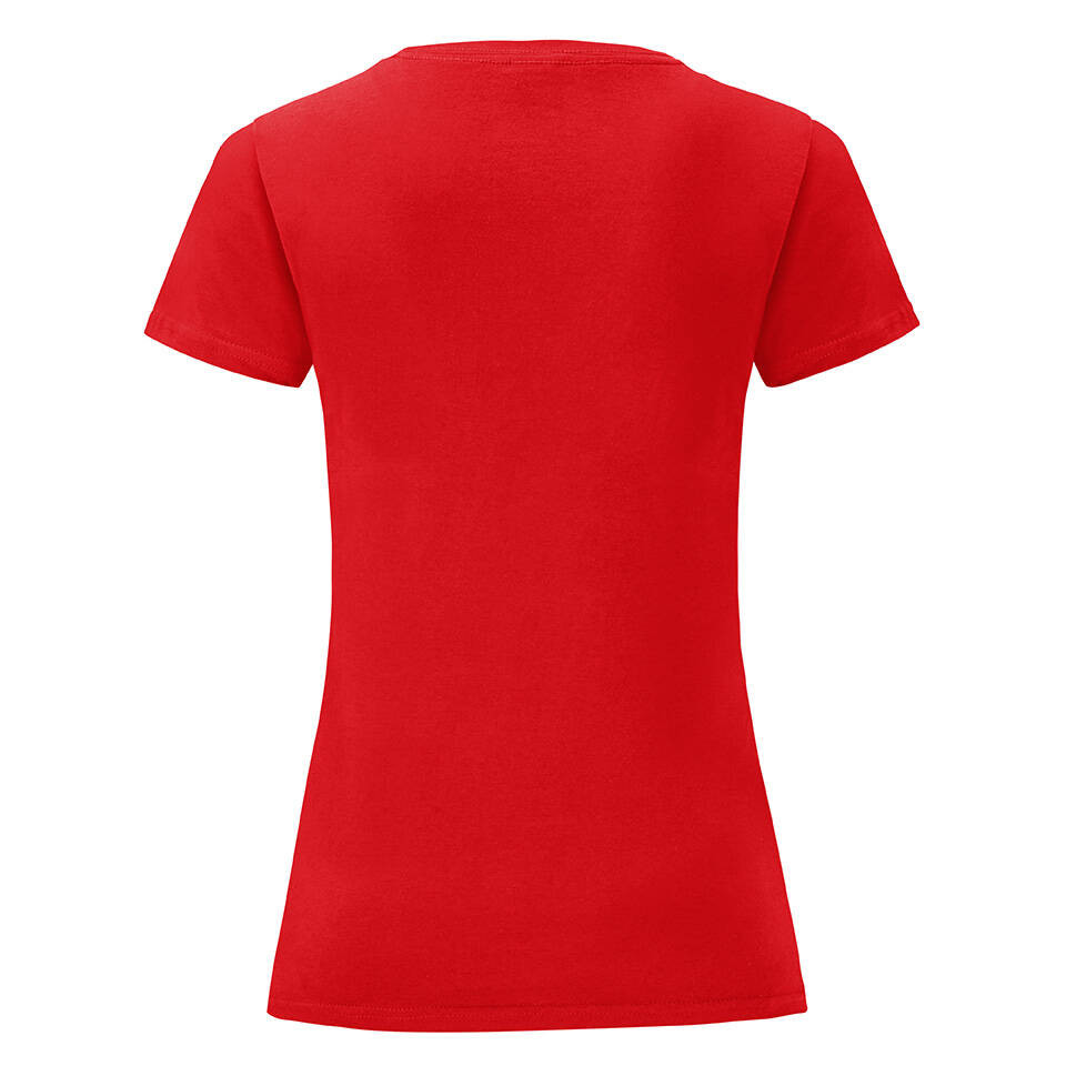 Iconic red Fruit of the Loom Women's T-shirt