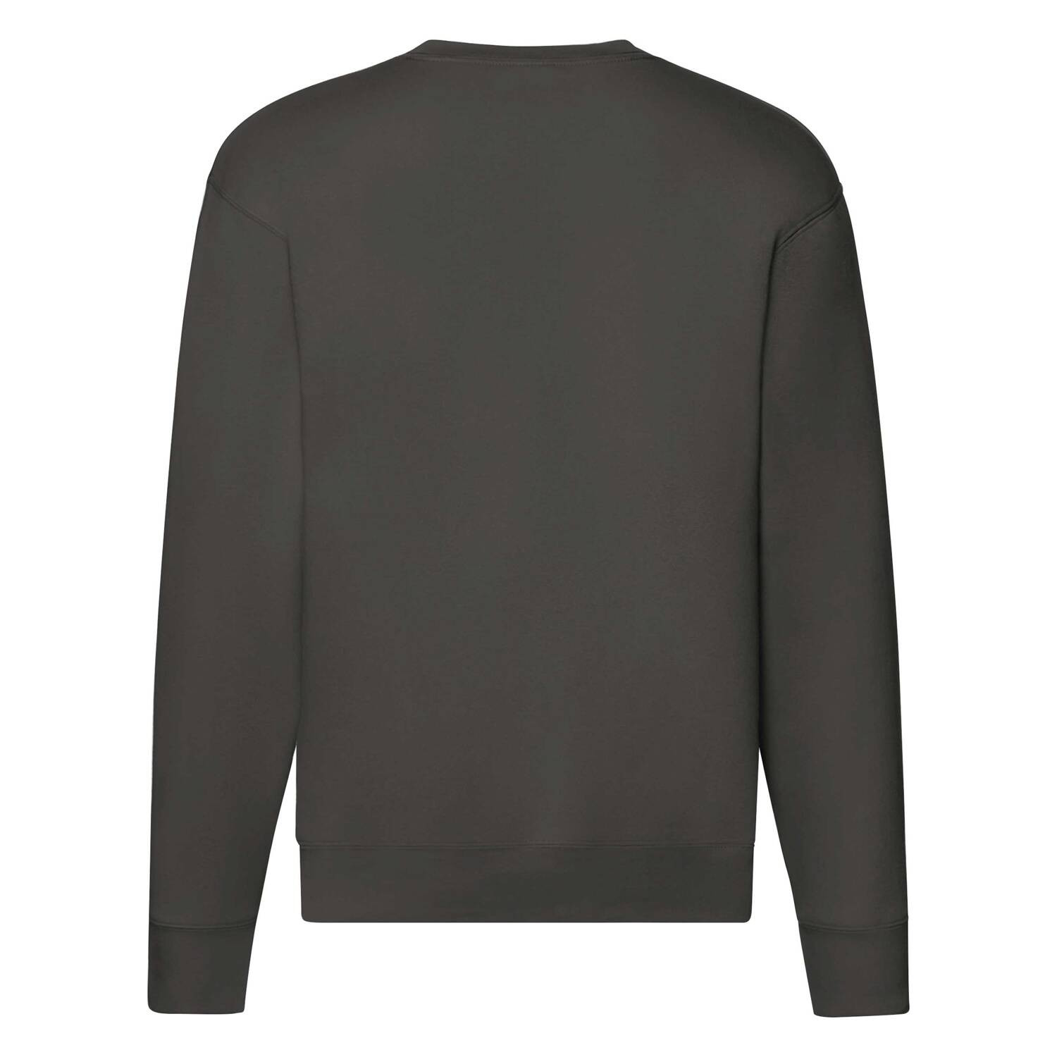 Dark Grey Men&#039;s Sweatshirt Set-in Sweat Fruit of the Loom